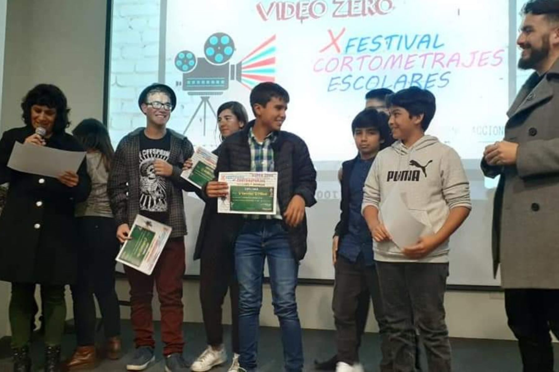Convocan al XII Festival Internacional de Cortometrajes Escolares Video Zero. Foto: ANDINA/Difusión