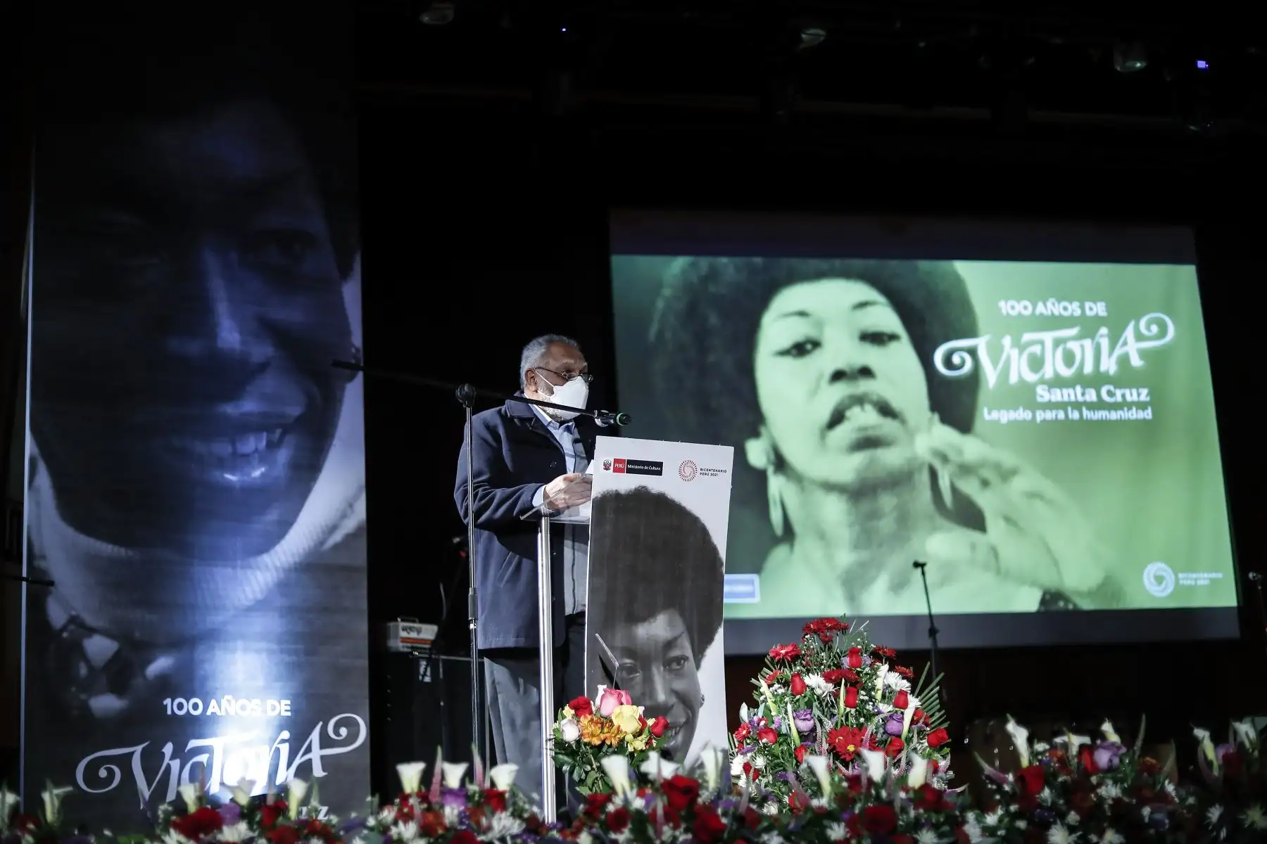 En el marco de las celebraciones por el centenario del nacimiento de Victoria Santa Cruz, el ministerio de Cultura, lanza el Plan de Actividades a realizarse en honor a la autora del famoso poema “Me Gritaron Negra”. Foto: ANDINA/Renato Pajuelo