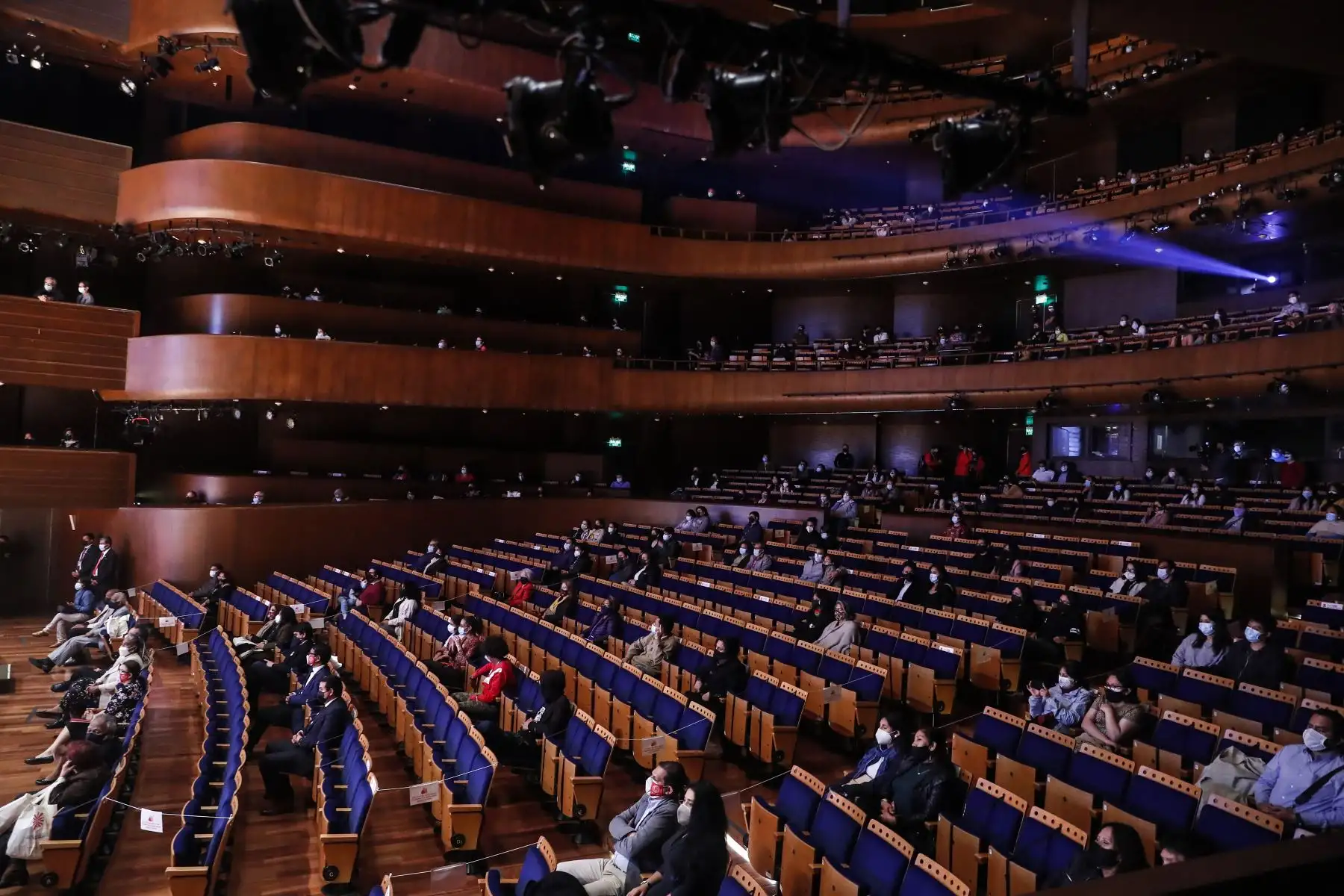 El Ministerio de Cultura organizó el concierto sinfónico Mujeres del Bicentenario en homenaje a Victoria Santa Cruz, a cargo de la Orquesta Sinfónica Nacional del Perú y el Coro Nacional del Perú en el Gran Teatro Nacional. Foto: ANDINA/Renato Pajuelo
