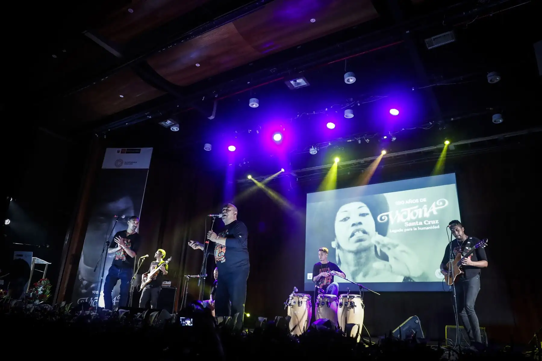 El Ministerio de Cultura organizó el concierto sinfónico Mujeres del Bicentenario en homenaje a Victoria Santa Cruz, a cargo de la Orquesta Sinfónica Nacional del Perú y el Coro Nacional del Perú en el Gran Teatro Nacional. Foto: ANDINA/Renato Pajuelo