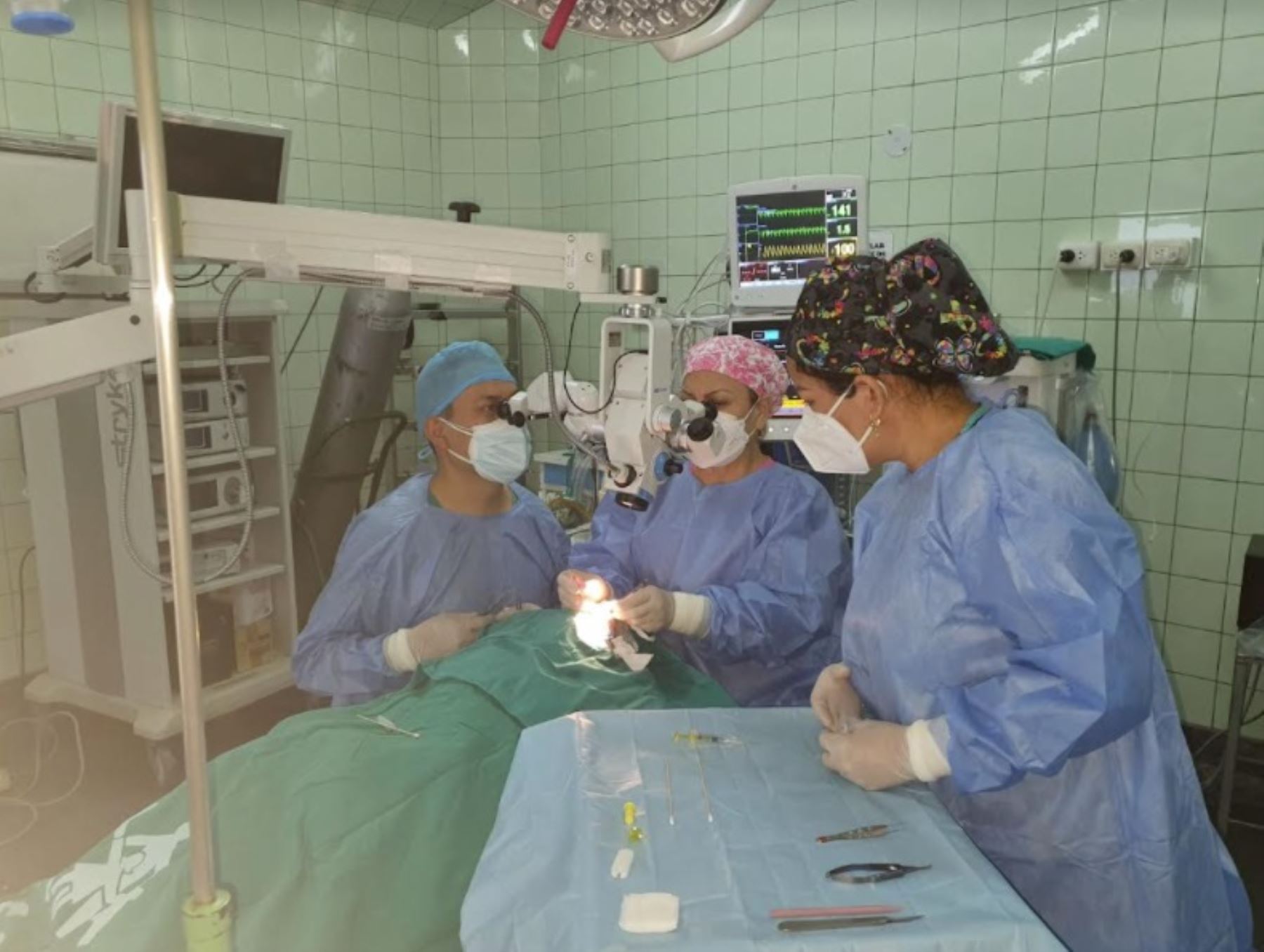 Huánuco: Médicos de EsSalud salvan la visión a bebé de un año