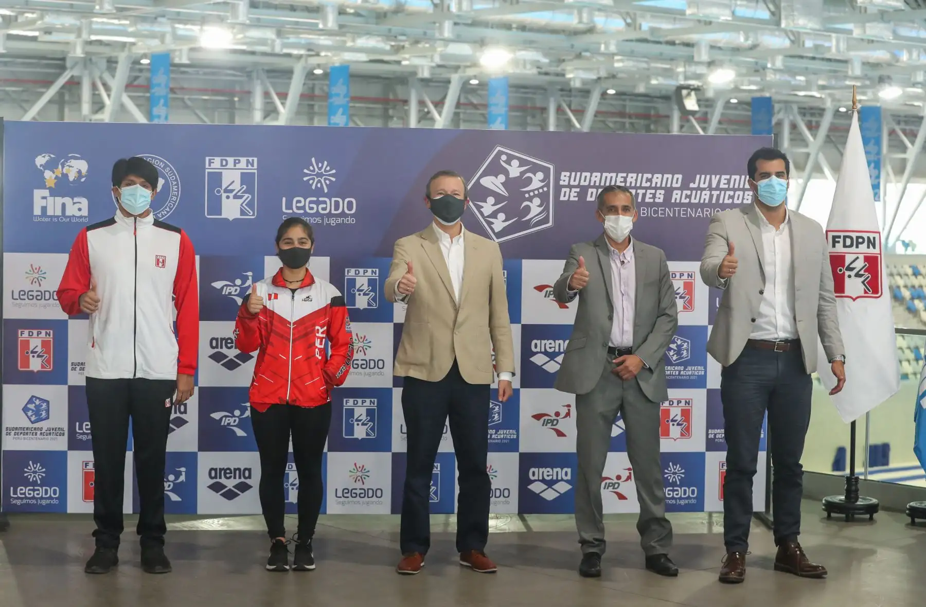 Del 1ero al 13 de Noviembre el Perú será sede del Sudamericano Juvenil de Deportes Acuáticos, que se llevará a cabo en el Centro Acuático de la Videna, en un trabajo coordinado entre la Federación Deportiva Peruana de Natación y el Proyecto Legado.
Foto: ANDINA/Andrés Valle