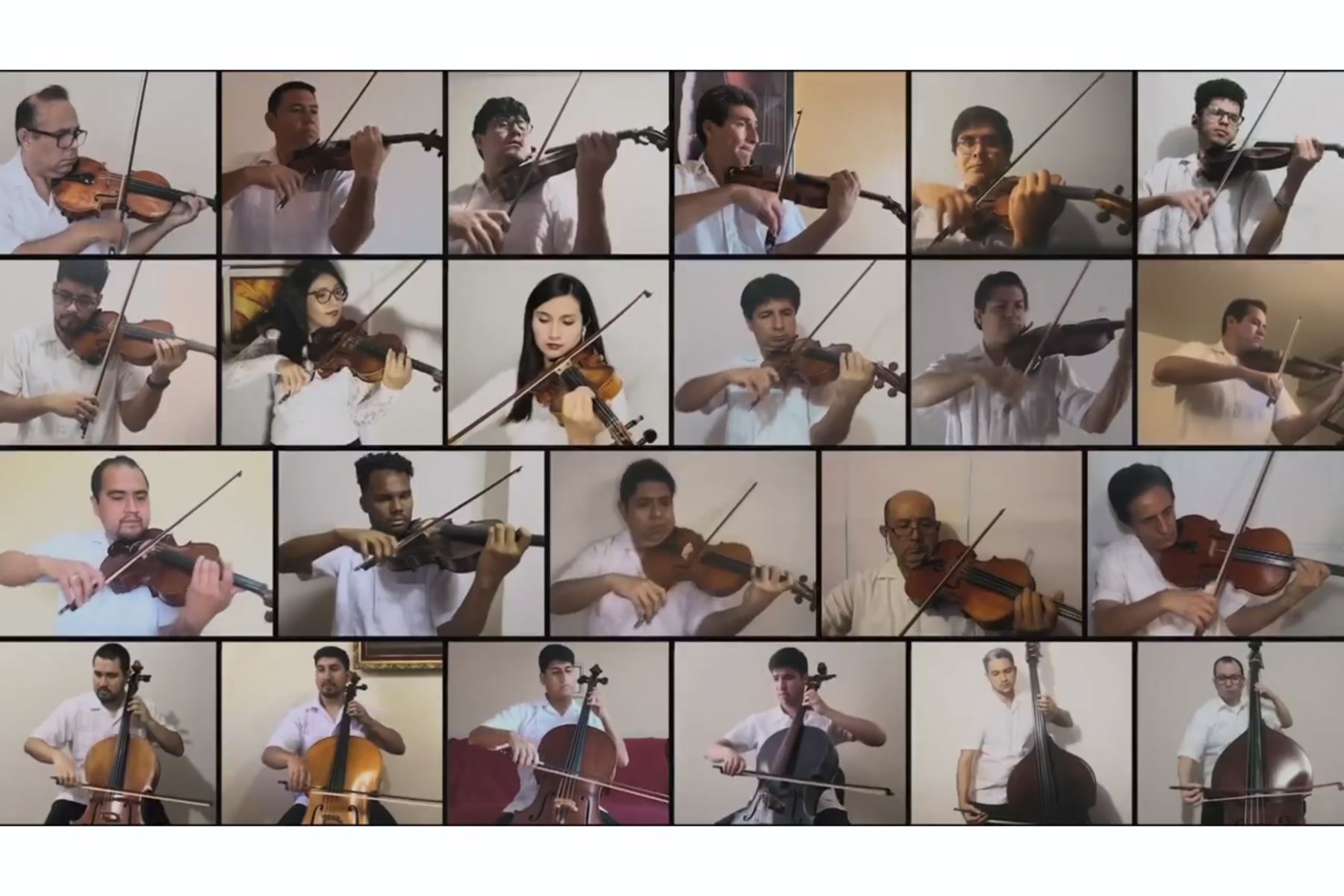 La Orquesta Sinfónica de Trujillo ofrecerá un concierto virtual con motivo del Día de la Canción Criolla. Foto: ANDINA/Difusión
