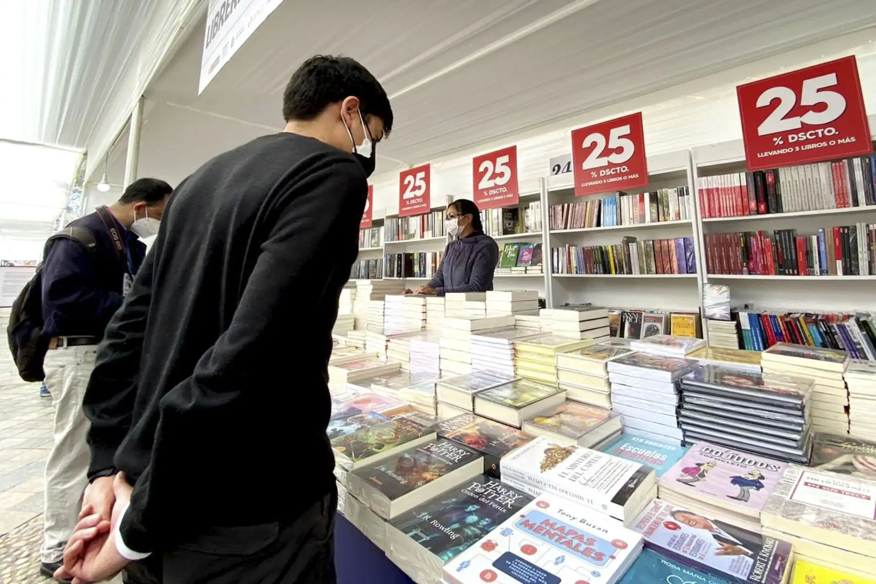 La Feria del Libro de Cajamarca estará abierta hasta el 7 de noviembre en el pasaje de la Cultura. Foto: ANDINA/Difusión