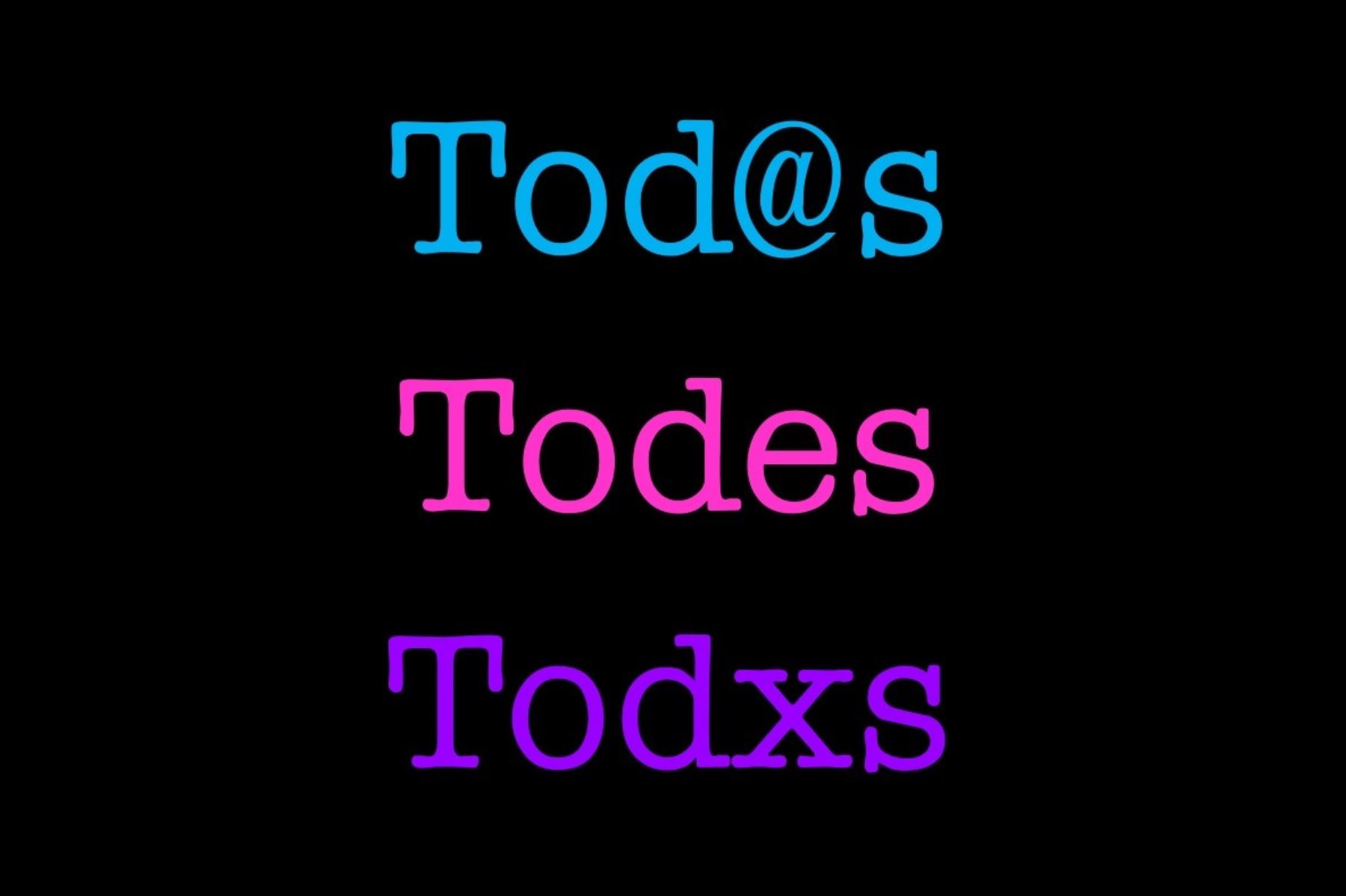 Polémica en Brasil por lenguaje inclusivo: "tod@s", "todes", "todxs".