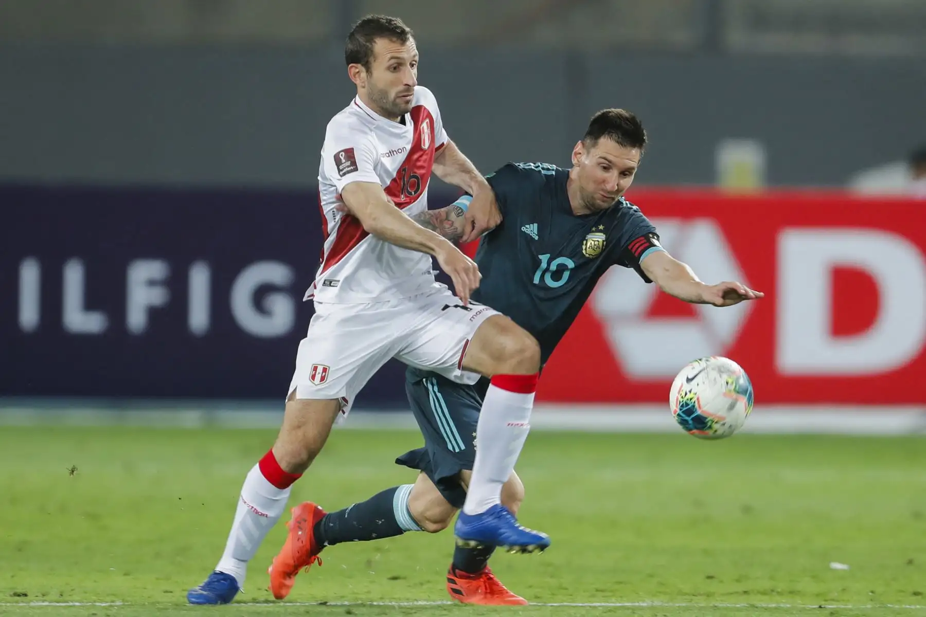 Horacio Calcaterra,futbolista convocado para para el repechaje Catar 2022.
Foto: AFP