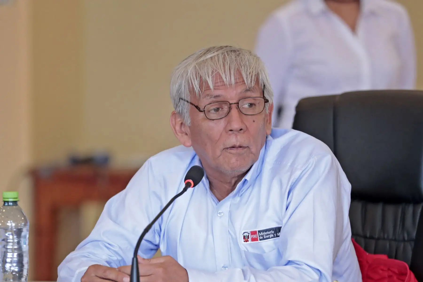 El jefe de Estado, Pedro Castillo, junto con la titular de la PCM, Mirtha Vásquez, preside una nueva sesión del Consejo de Ministros, que se realiza en la región Cusco. Foto: ANDINA/Prensa Presidencia