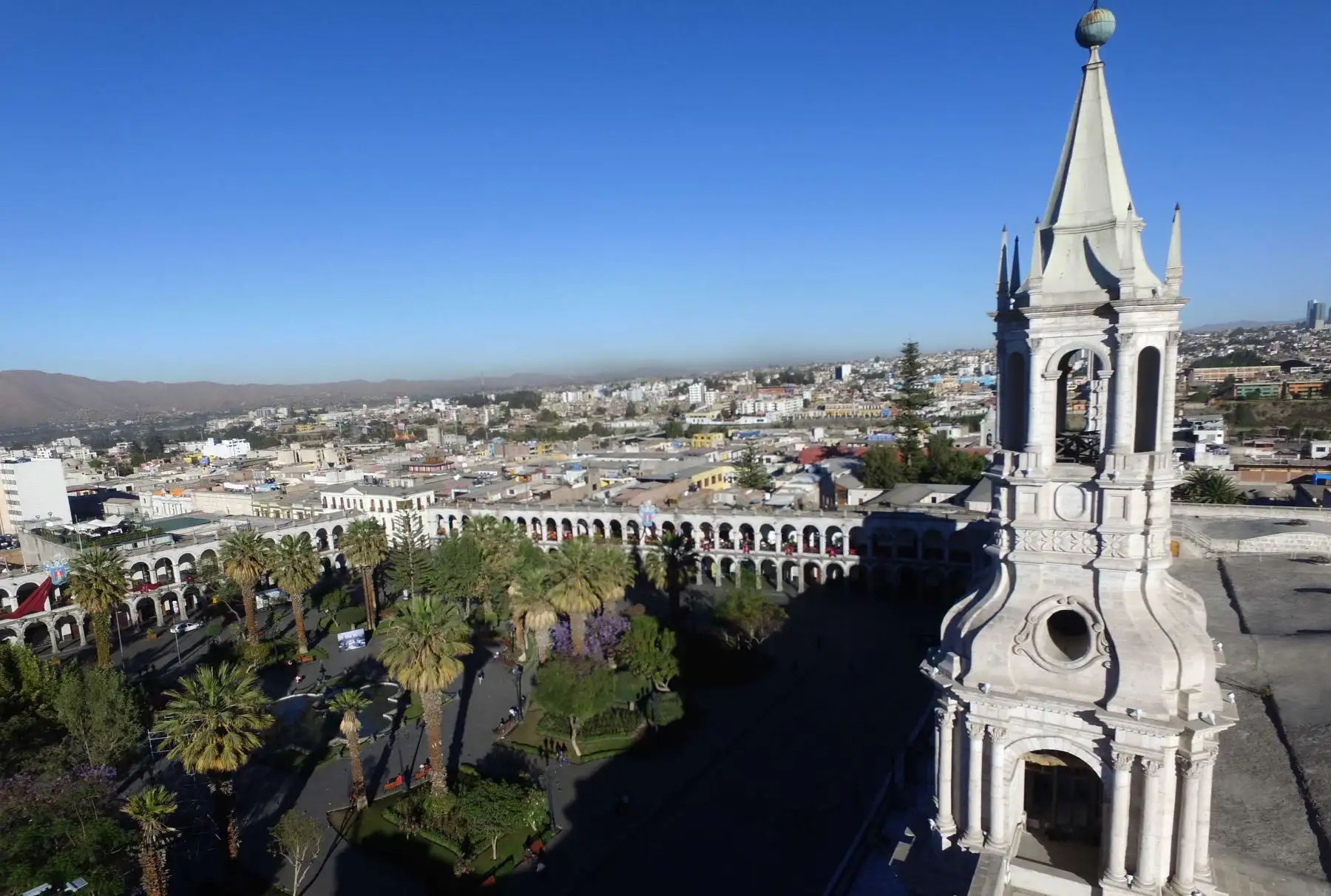 Vista de la ciudad de Arequipa. ANDINA/Jhony Laurente