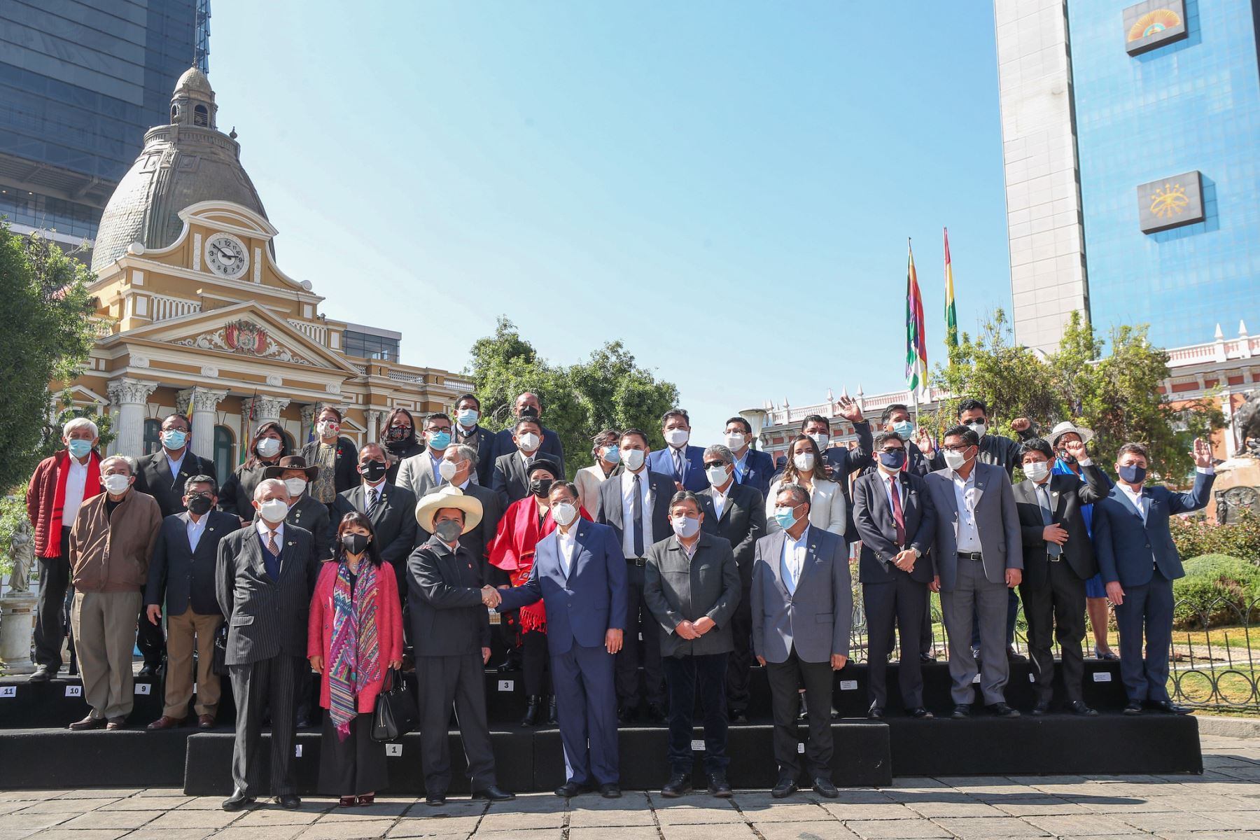 El Encuentro Presidencial y Gabinete Binacional Perú-Bolivia se ha celebrado en cinco oportunidades del 2015 al 2019. Foto: ANDINA/PCM.