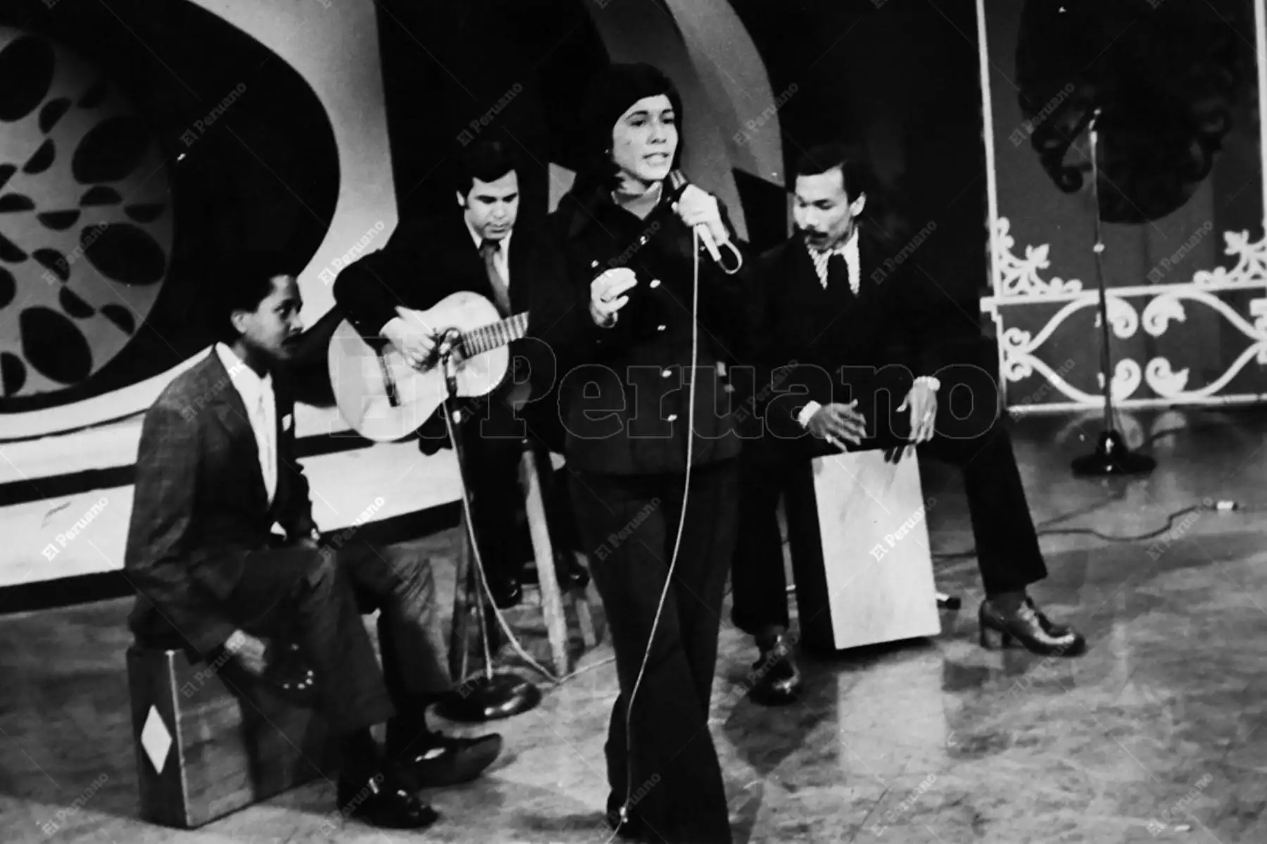 Cecilia Barraza, la "Pequeña Gigante del Criollismo" (1973). Foto: Archivo Histórico de El Peruano