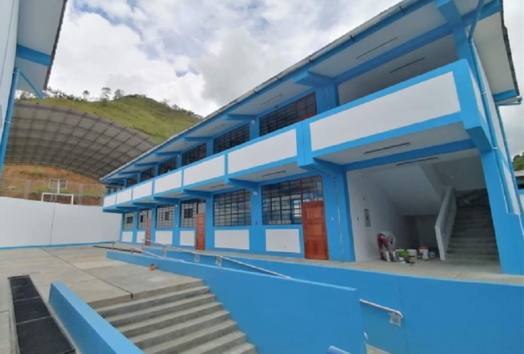 Cajamarca: Gore culmina reconstrucción de colegio Raúl Porras Barrenechea en Jaén