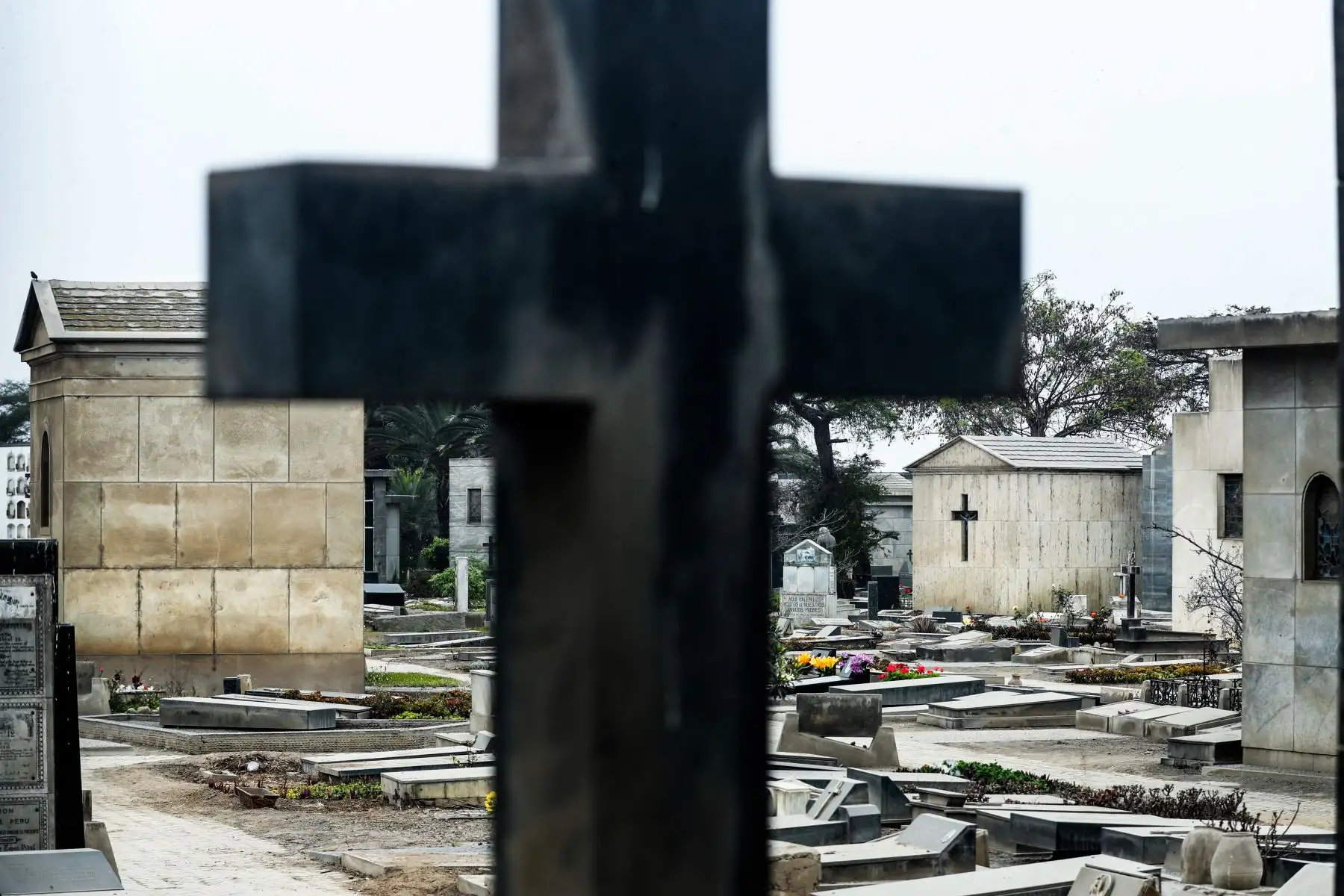 Cementerios público El Ángel, se encuentra cerrado como medida de prevención para evitar contagios por la Covid-19. Foto: ANDINA/ Andrés Valle Cementerios público El Ángel, se encuentra cerrado como medida de prevención para evitar contagios por la Covid-19. Foto: ANDINA/ Andrés Valle