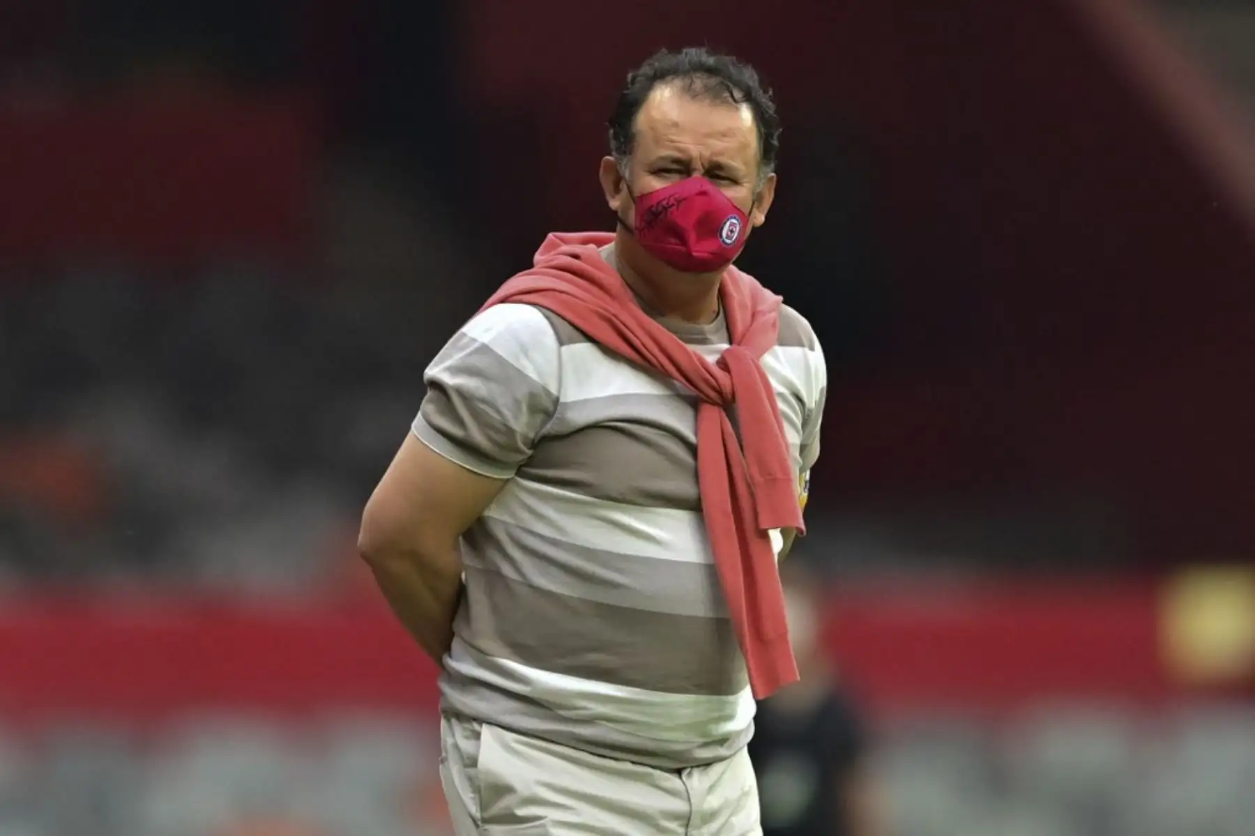 Bajo la dirección técnica de Reynoso, el equipo celeste terminó como líder de la fase regular con 41 puntos y en la liguilla avivó la esperanza de una coronación esperada durante más de 23 años. Foto: AFP