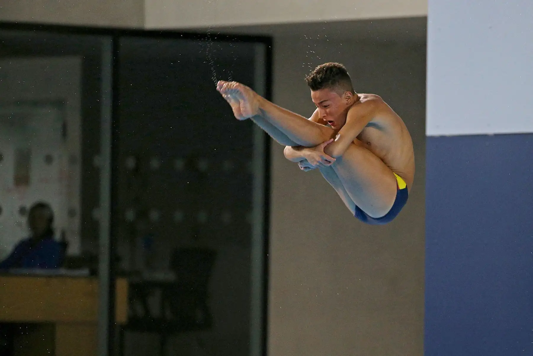 Se dio inicio a las competencias de clavados en el Sudamericano Juvenil de Deportes Acuáticos Perú Bicentenario 2021. Foto: Legado