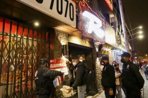 Locales incumplían normas de seguridad y fueron sancionados por el municipio de San Juan de Miraflores. ANDINA/Difusión