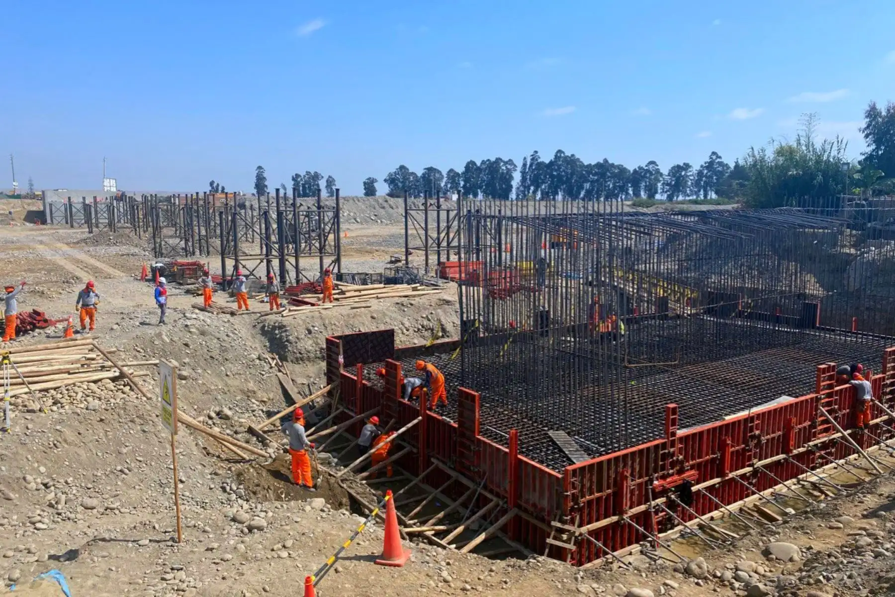 Obras del programa Reconstrucción Con Cambios. ANDINA/Difusión