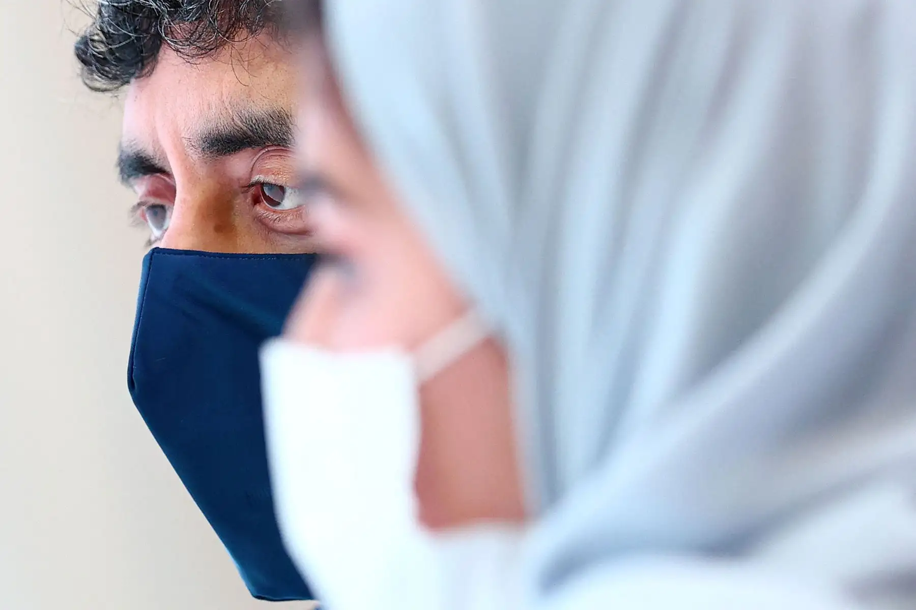 El ministro de Relaciones Exteriores de los Emiratos Árabes Unidos, Abdullah bin Zayed Al Nahyan, Asiste a la Conferencia de las Naciones Unidas sobre el Cambio Climático COP26 en Glasgow, Escocia.
Foto: AFP