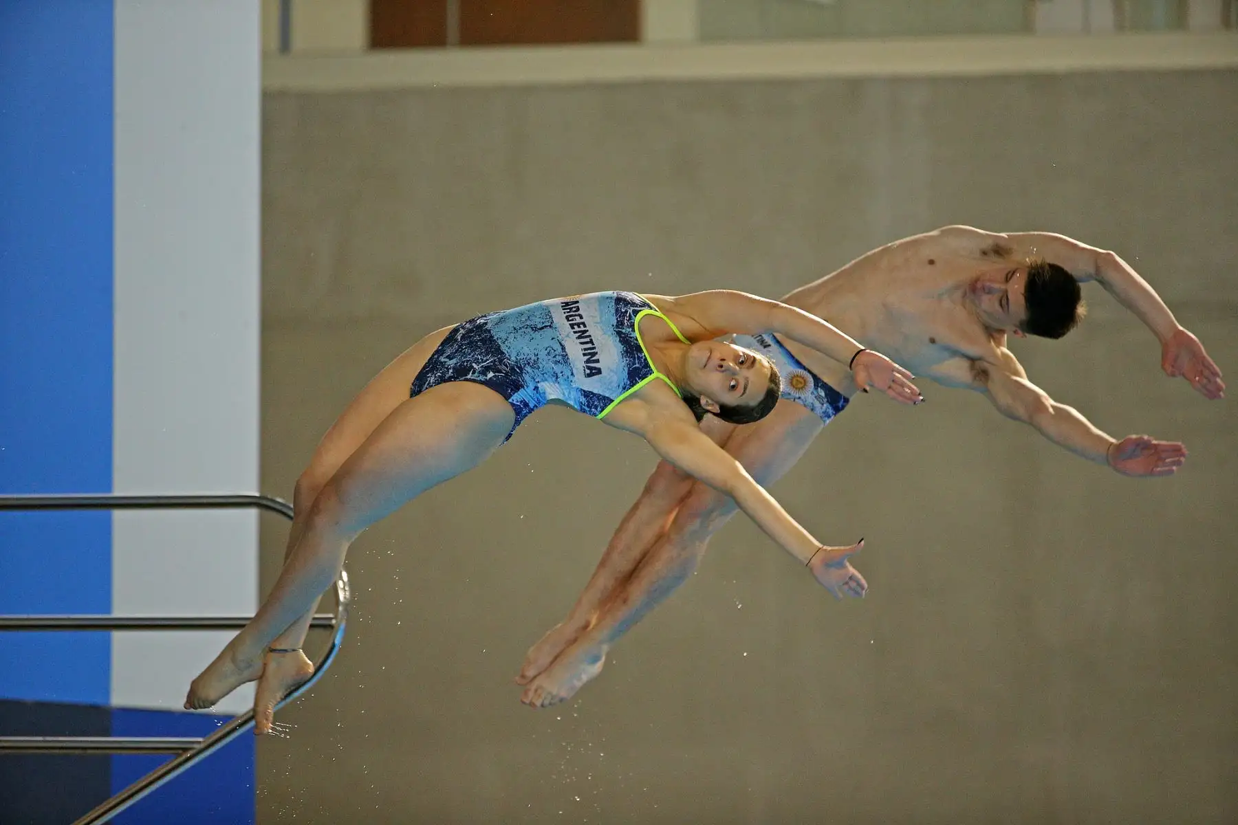 Segundo día de competencias de Clavados en el Sudamericano Juvenil de Deportes Acuáticos Perú Bicentenario 2021 en el Centro Acuático de La Videna. Foto: Legado