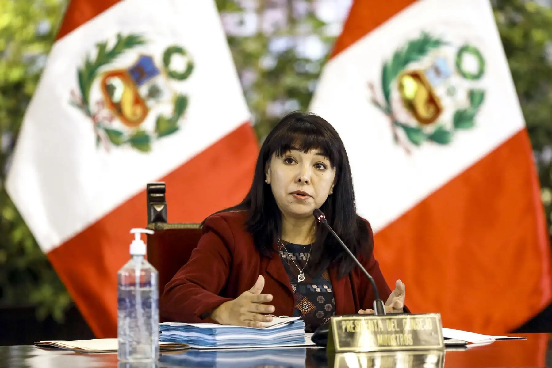 Jefe de Estado, Pedro Castillo, lidera sesión del Consejo de Ministros. Foto: ANDINA/Prensa Presidencia