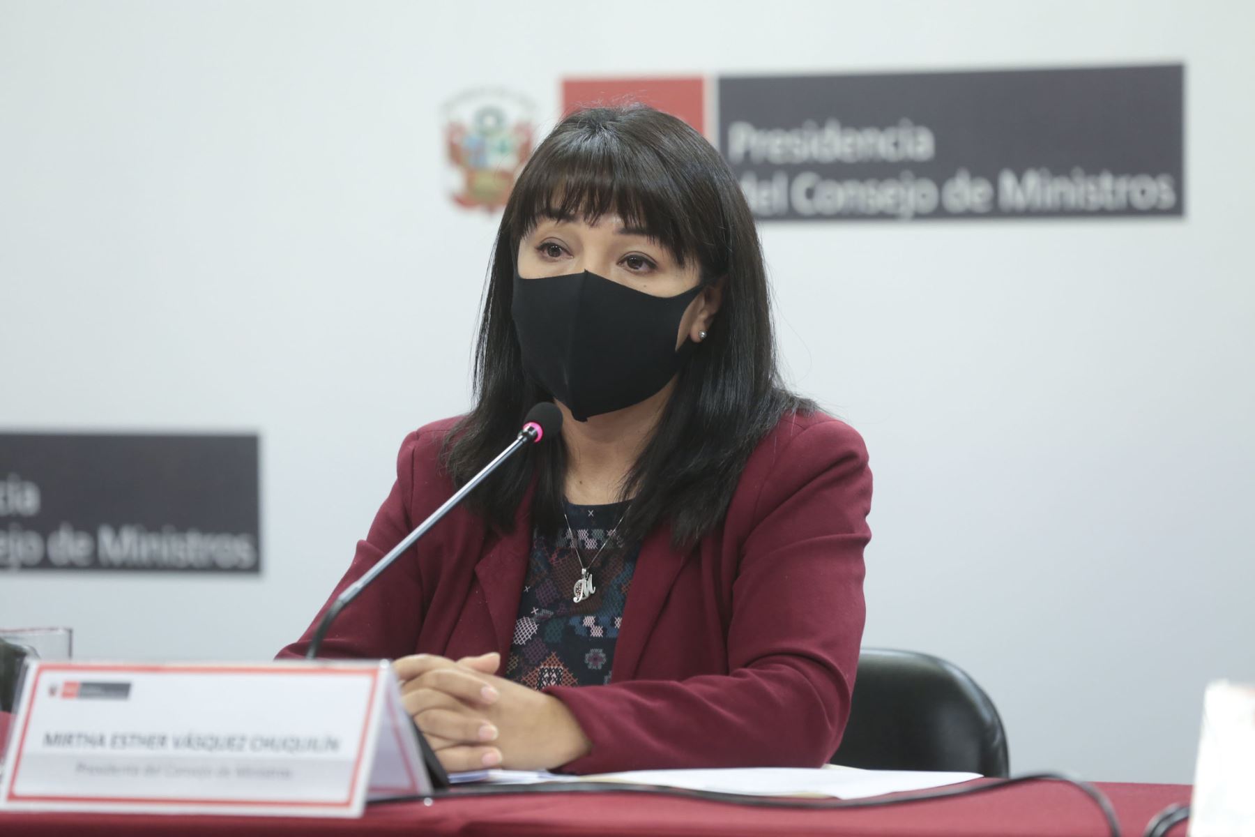 Mirtha Vásquez participa en la inauguración del MUNI Ejecutivo Del Bicentenario