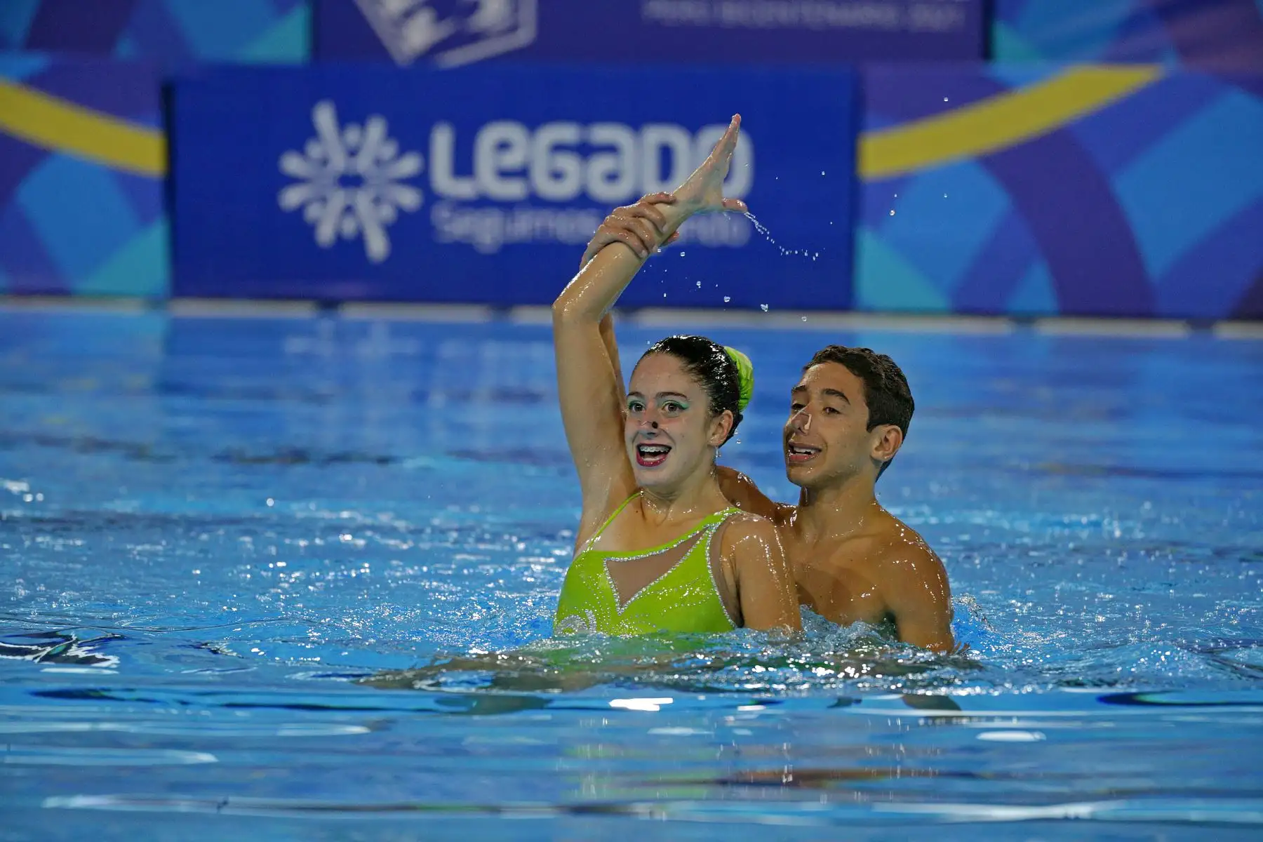 Continúa el cuarto día de competencias de Natación Artística del Sudamericano Juvenil de Deportes Acuáticos Perú Bicentenario 2021 en el Centro Acústico de La Videna.
Foto: Legado