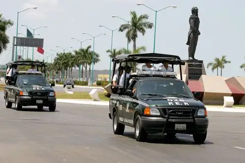 Policías mexicanos. Foto: AFP.