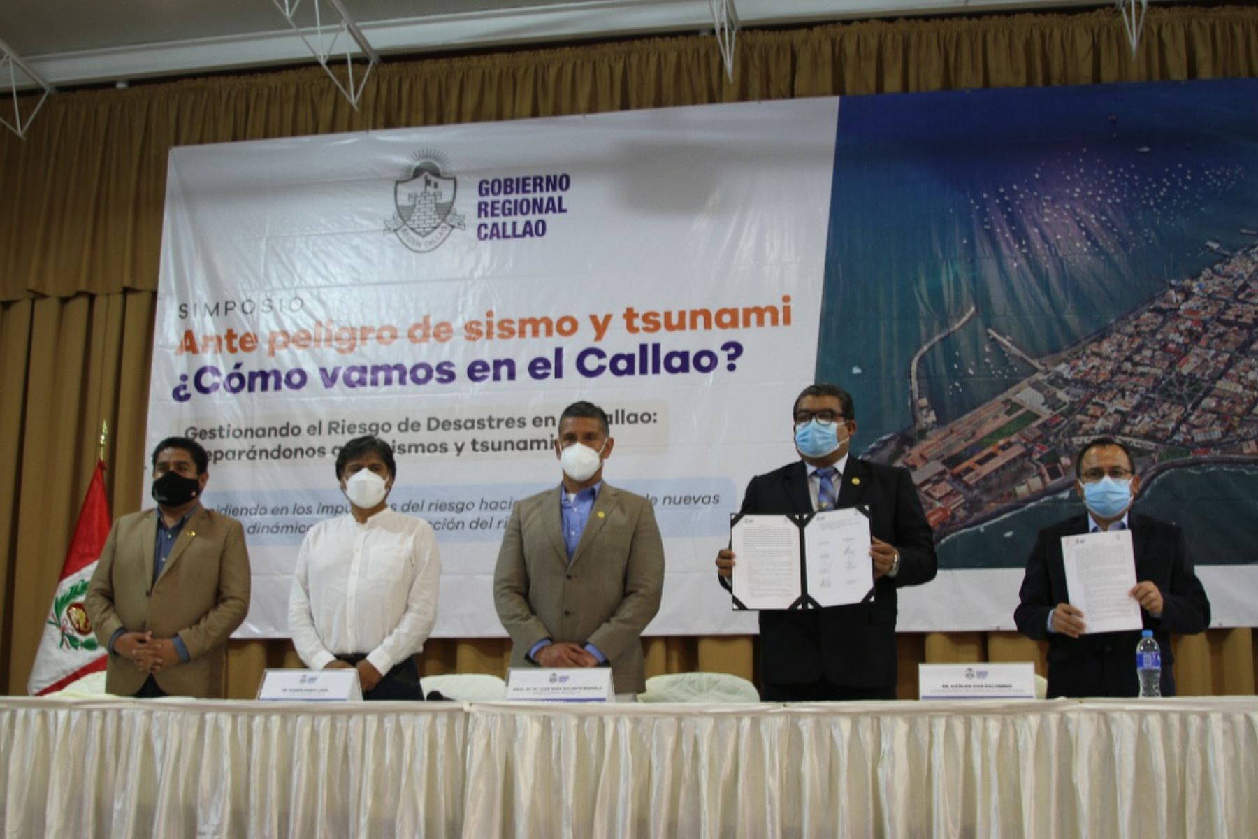 Foto: Gore Callao intensifica prevención ante terremoto y posible tsunami/Difusión