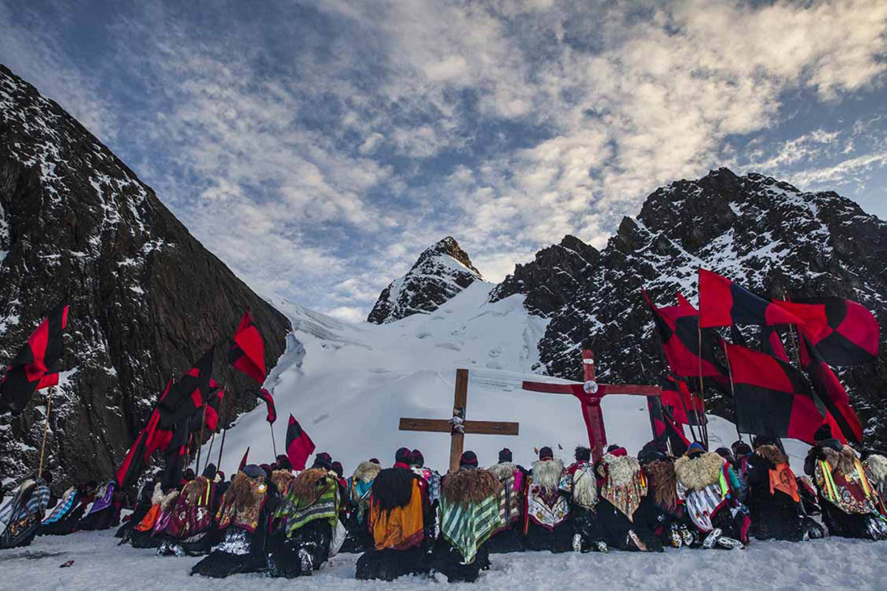 La ancestral festividad de Qoyllur Riti en Cusco fue reconocida como Patrimonio de la Humanidad por la Unesco en 2011. Foto. Miguel Mejía