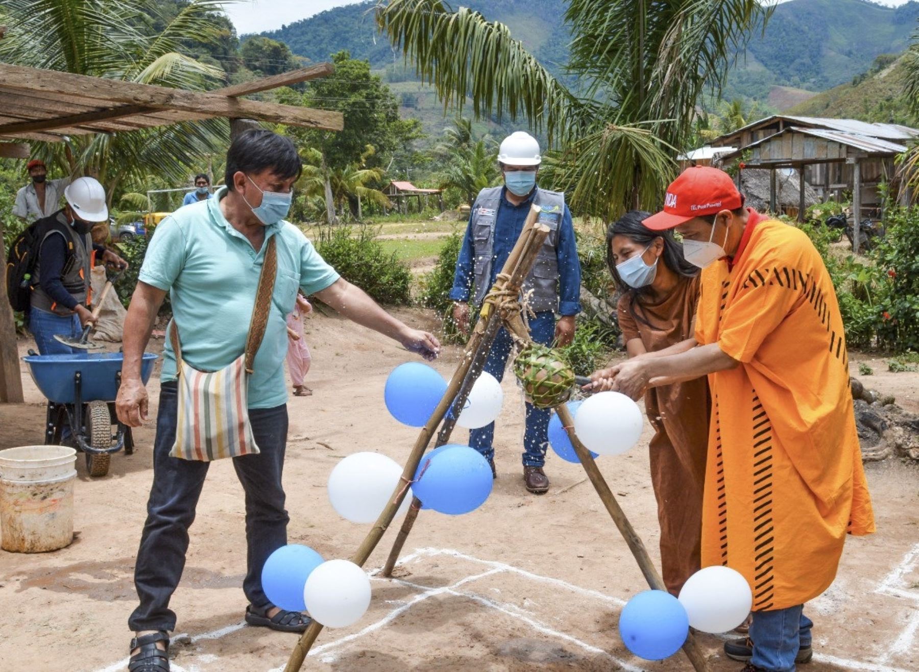 Más de 400 pobladores indígenas se beneficiarán con obras de saneamiento rural que ejecutará el Ministerio de Vivienda en el distrito de Mazamari, provincia de Satipo, región Junín. ANDINA/Difusión