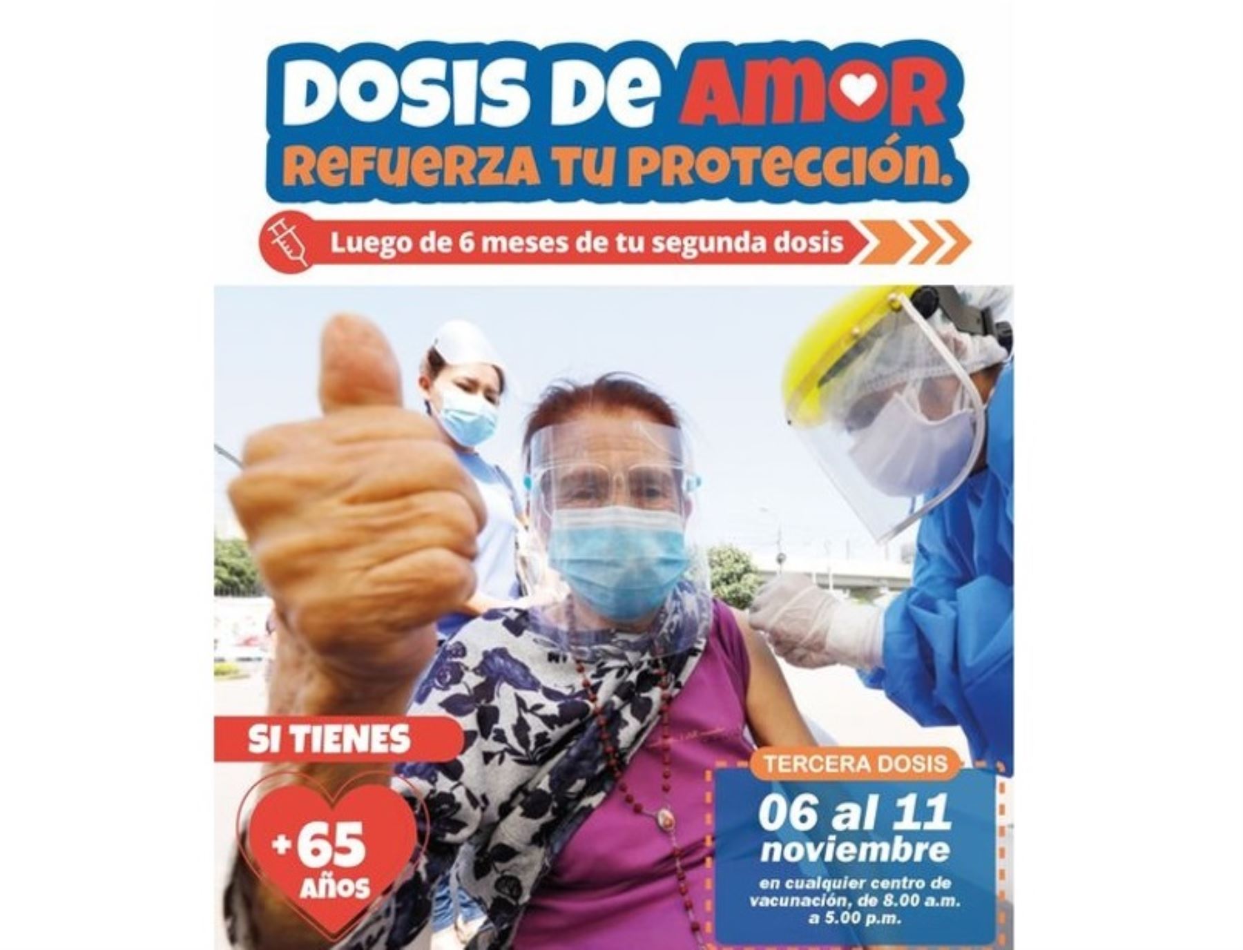 Arequipa anuncia jornada de seis días para aplicar la vacuna contra el covid-19 y cerrar brechas. Se inoculará primera, segunda y tercera dosis.