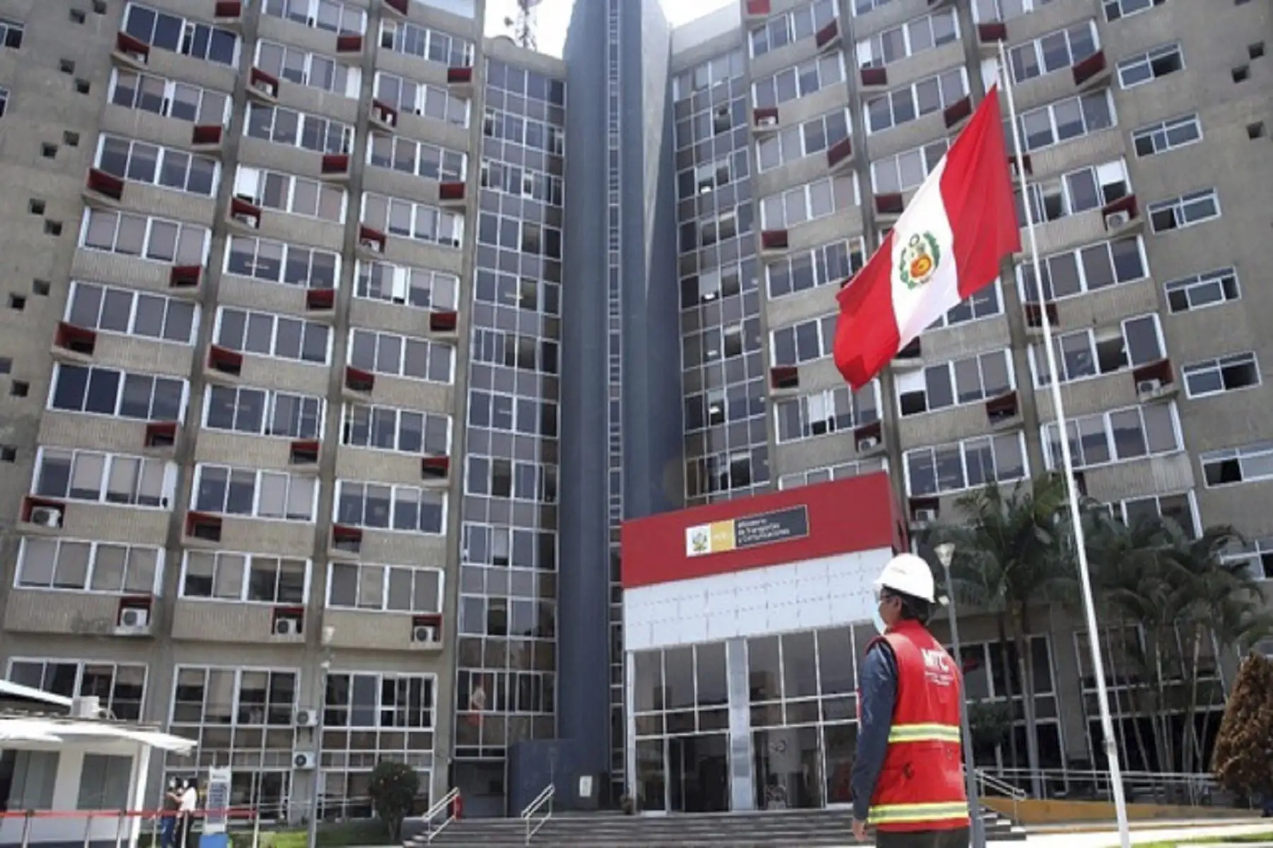 Sede central del Ministerio de Transportes y Comunicaciones. ANDINA/Difusión