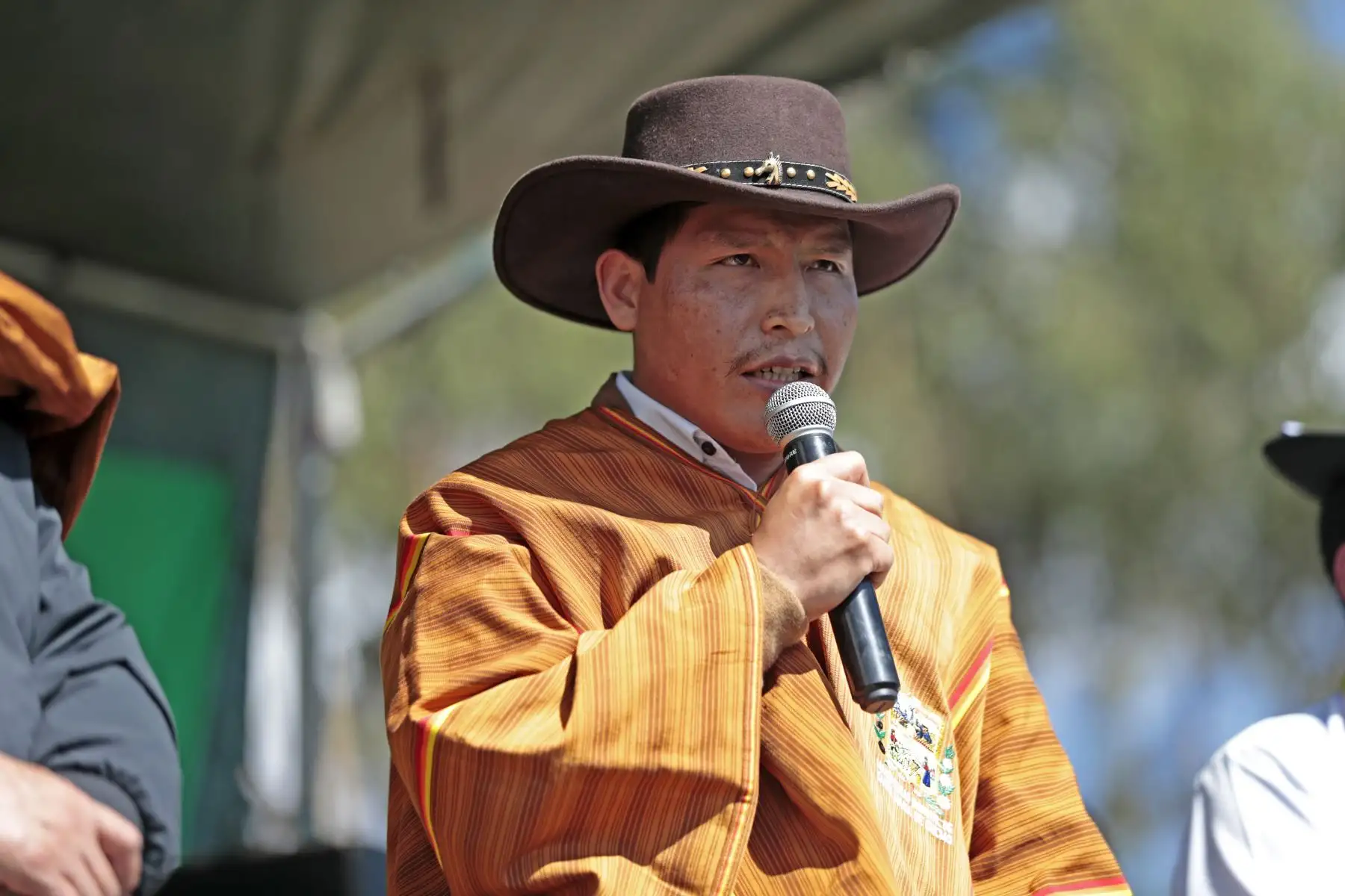 Jefe de Estado, Pedro Castillo, participa en la ceremonia de siembra de “Quinua nativa orgánica de mil colores” y en la entrega de tractores a organizaciones de productores agrícolas, en el marco la Segunda Reforma Agraria. Foto: ANDINA/Prensa Presidencia