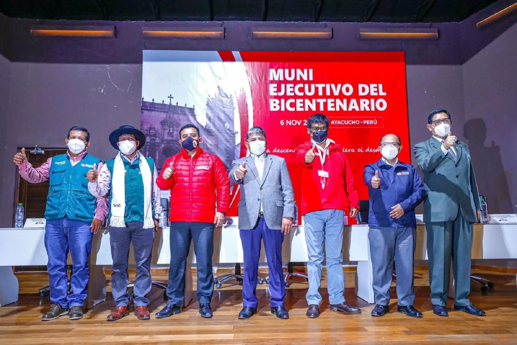 Muni Ejecutivo en Ayacucho.