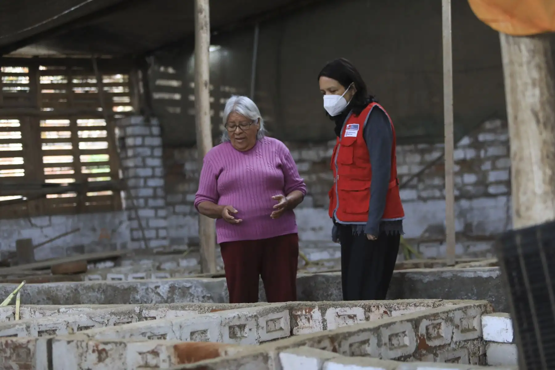 La ministra de la Mujer y Poblaciones Vulnerables, Anahí Durand, visitó a agricultoras ecológicas del Valle de Lurín. Foto: ANDINA/MIMP