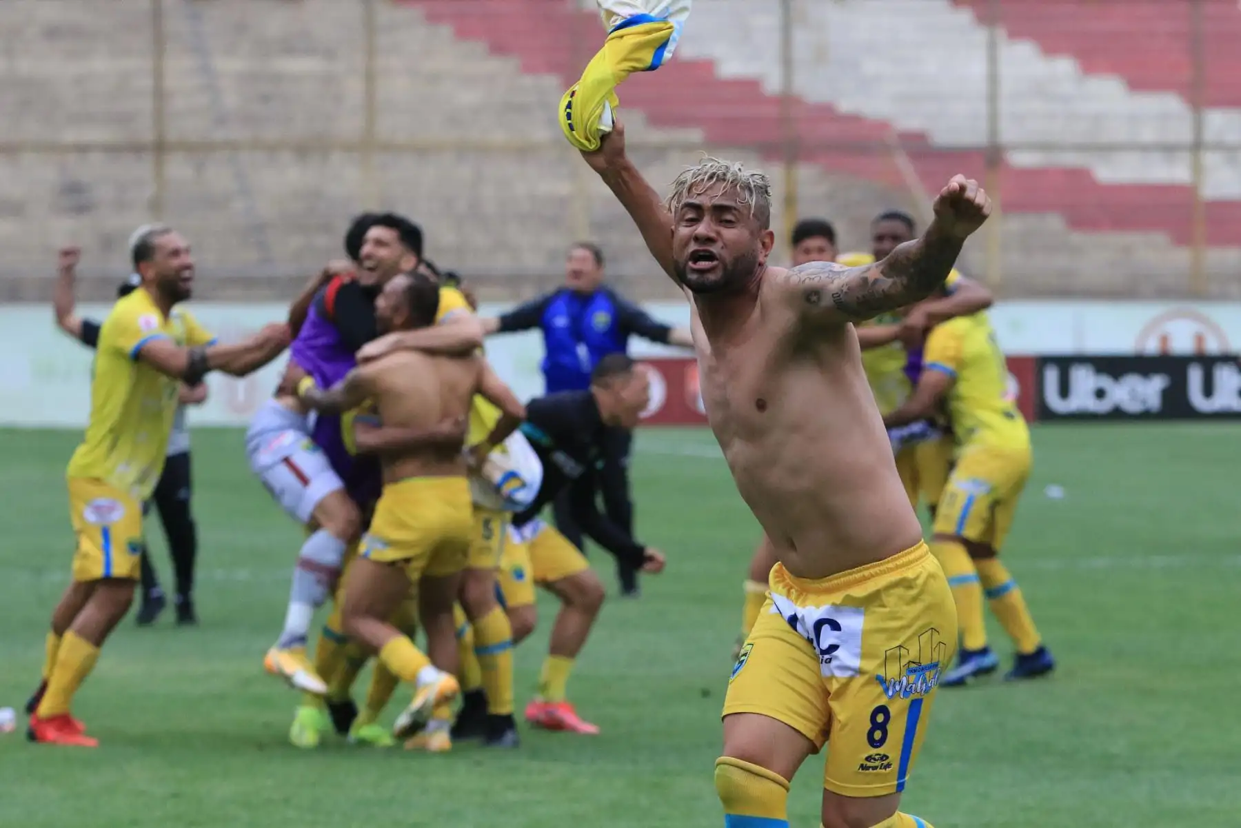Carlos Stein ascendió a la Liga 1 del fútbol peruano tras derrotar 4-2 en la tanda de penales a Binacional quien jugará en la Liga 2 el próximo año. Foto: FPF