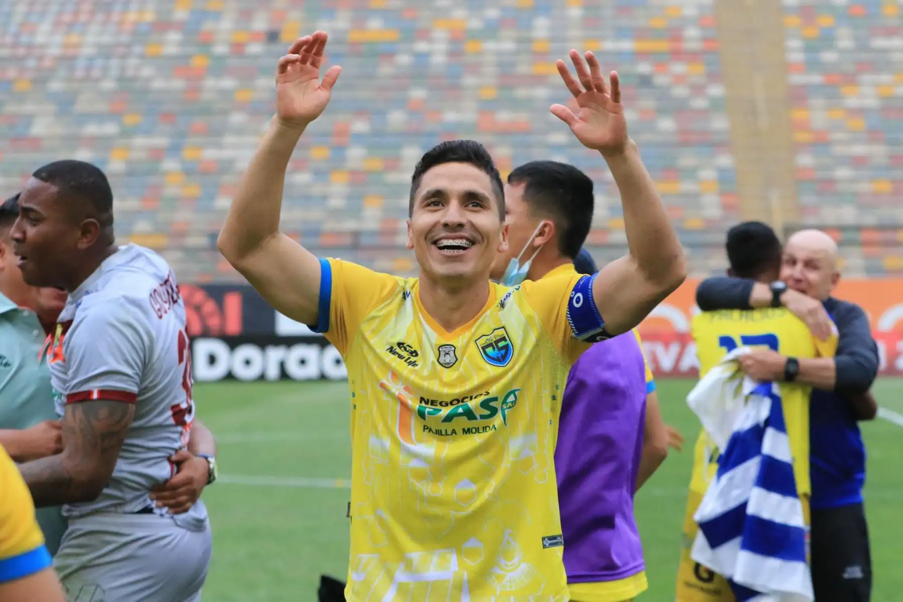 Carlos Stein ascendió a la Liga 1 del fútbol peruano tras derrotar 4-2 en la tanda de penales a Binacional quien jugará en la Liga 2 en próximo año. Foto: FPF