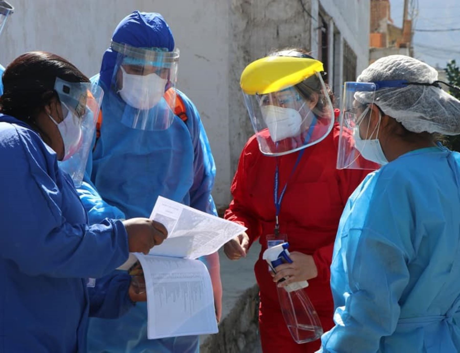 El Ministerio de Salud ejecutará el operativo Pirca en los distritos de Chimbote y Nuevo Chimbote, en Áncash, para detener cadena de contagios de covid-19. ANDINA/Difusión