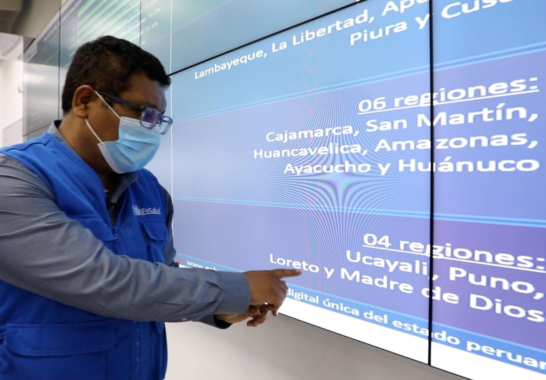 EsSalud reporta un incremento de contagios por covid-19 en las regiones La Libertad, Piura y Tacna. ANDINA/Difusión
