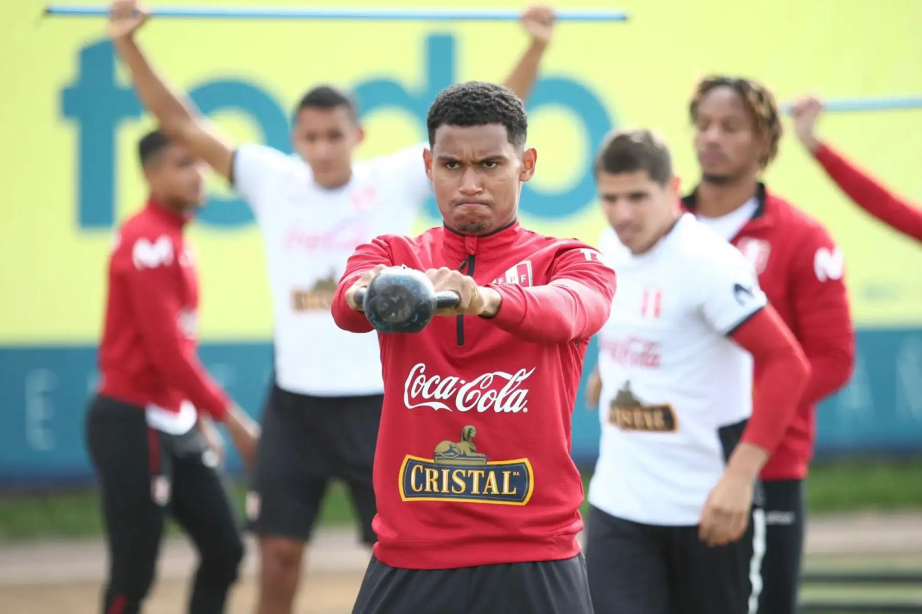 Nuestra selección peruana intensifica sus trabajos con miras al duelo del jueves ante Bolivia por las clasificatorias a Qatar 2022. Foto: FPF