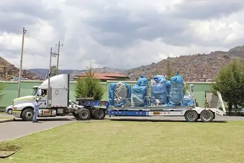 Esta es la decimoquinta planta de oxígeno tipo PSA comprada en el mercado internacional; cuenta con un generador importado de Holanda. Foto: ANDINA/difusión.