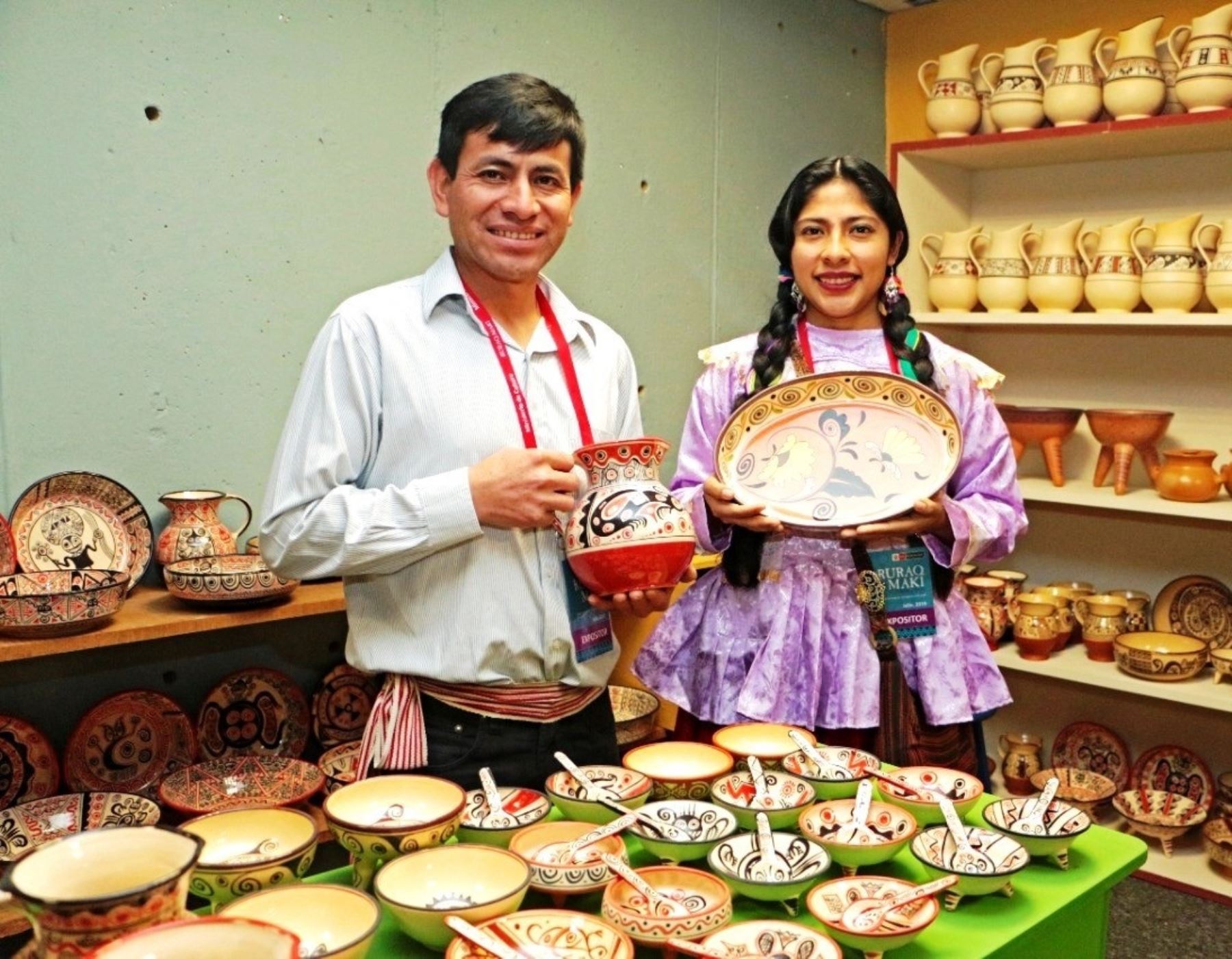 Ministerio de Cultura organiza feria Ruraq Maki en Cajamarca para impulsar la reactivación económica de los artesanos de esta región. ANDINA/Difusión