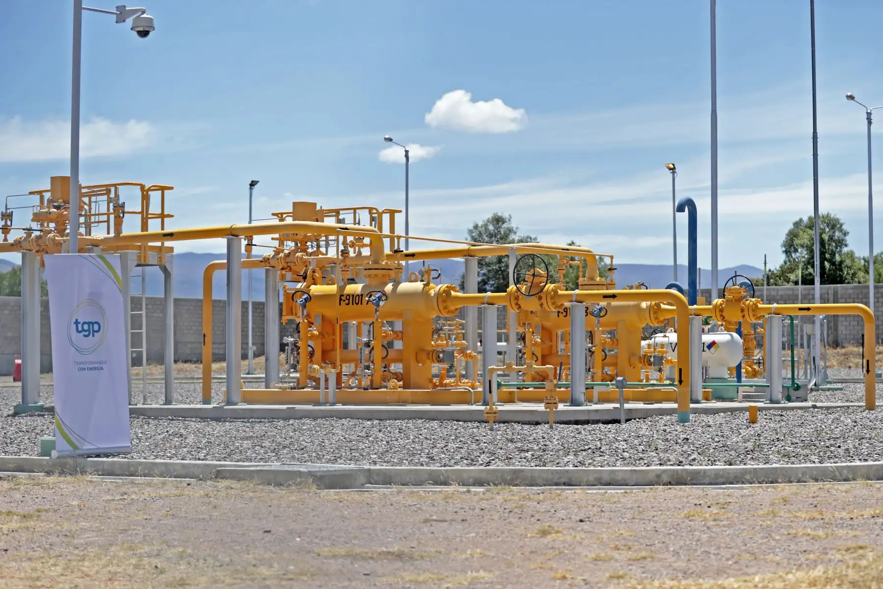 Jefe de Estado, Pedro Castillo, realiza una visita al City Gate de Uchuypampa de Transportadora de Gas, en Huamanga, región Ayacucho. Foto: ANDINA/Prensa Presidencia