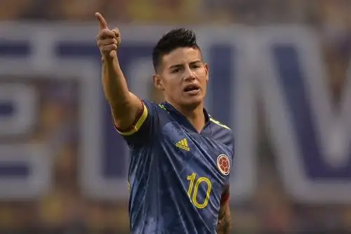 James Rodríguez regresa luego de un año a la selección colombiana