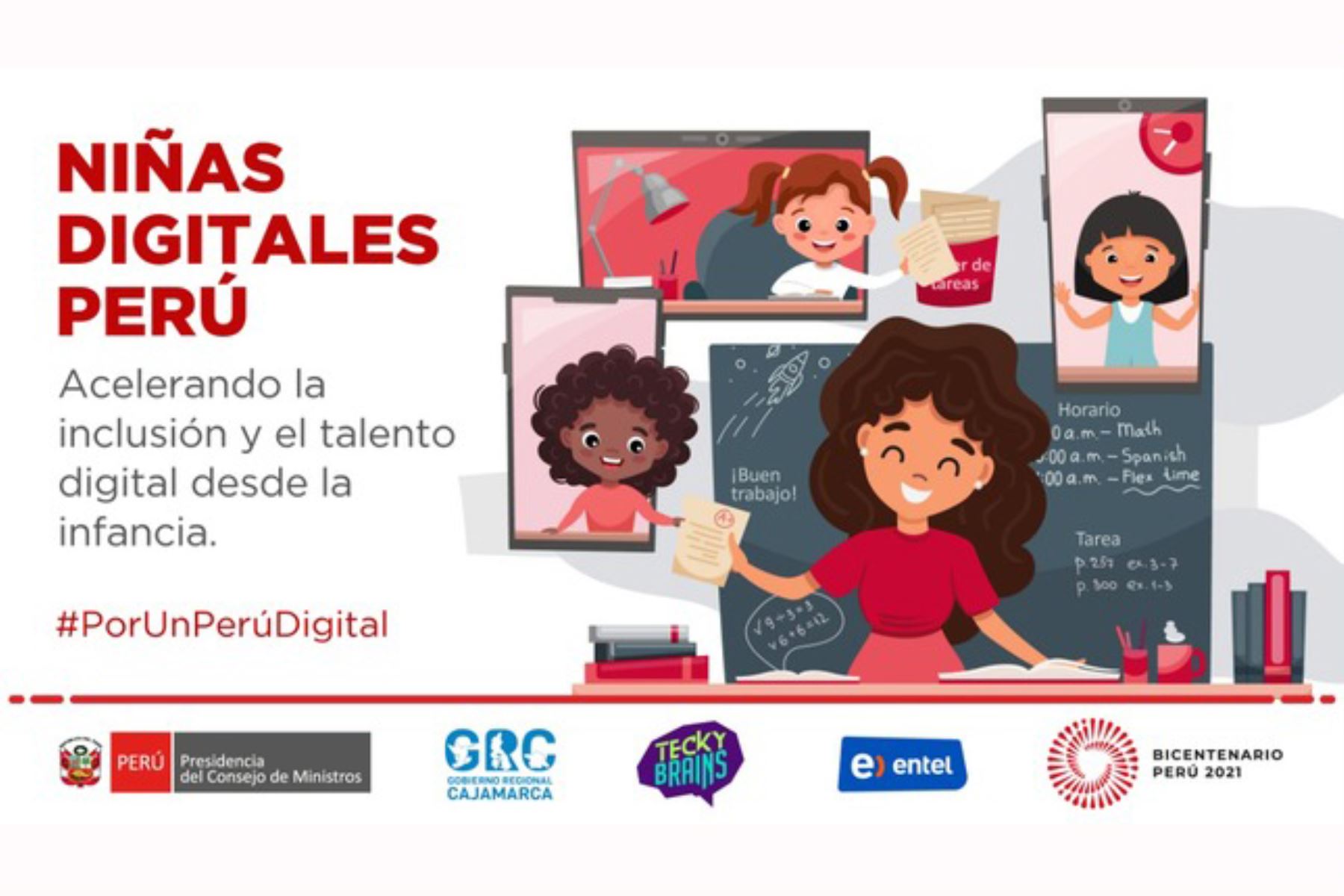 La primera fase del programa se realizará en noviembre y se prevé capacitar a 400 niñas de los distritos de Celendín, Jaén, Santa Cruz, Chota, entre otros.