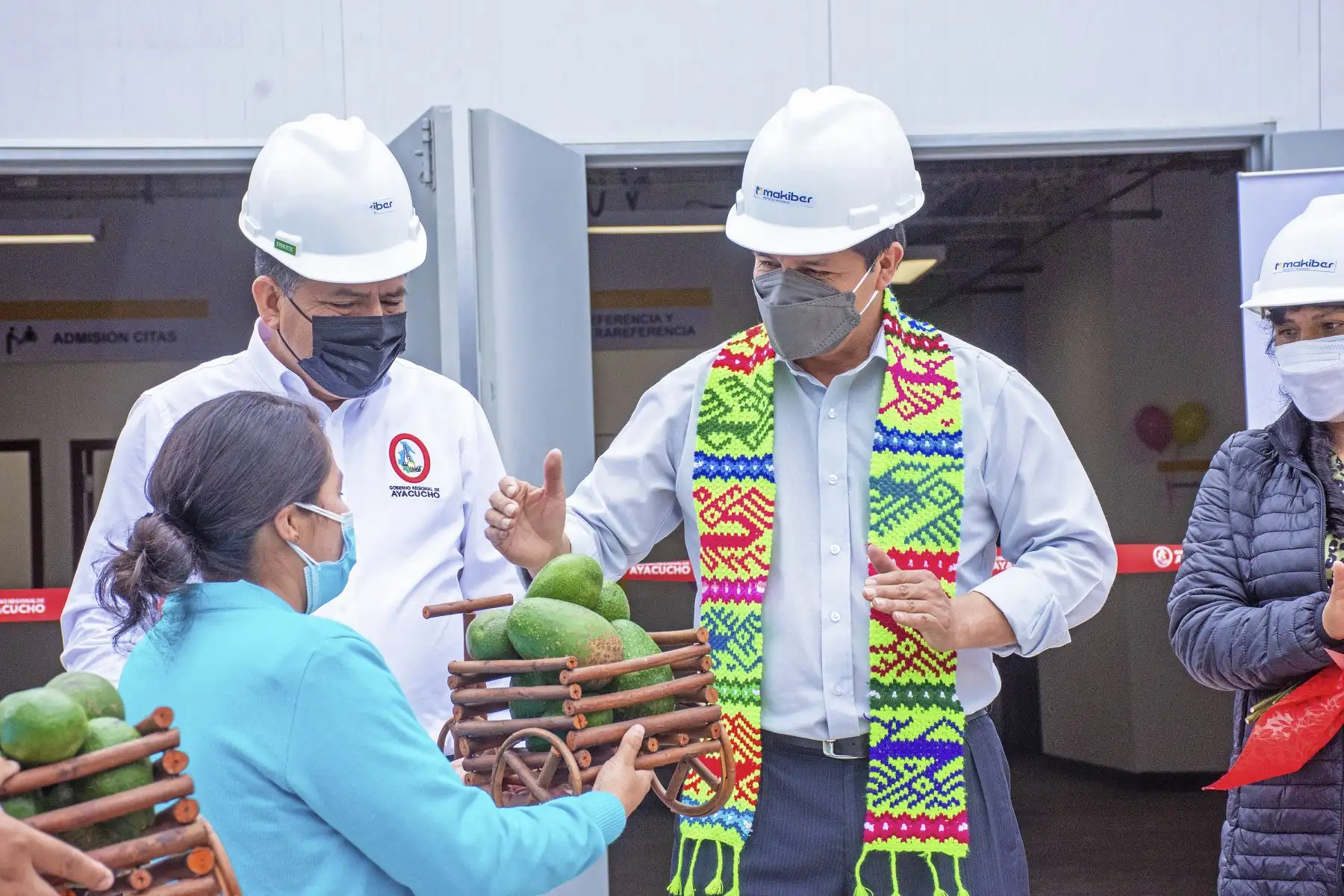 El presidente Pedro Castillo inauguró segunda planta de oxígeno en Huanta región Ayacucho. Foto: ANDINA/Presidencia El presidente Pedro Castillo inauguró segunda planta de oxígeno en Huanta región Ayacucho. Foto: ANDINA/Presidencia