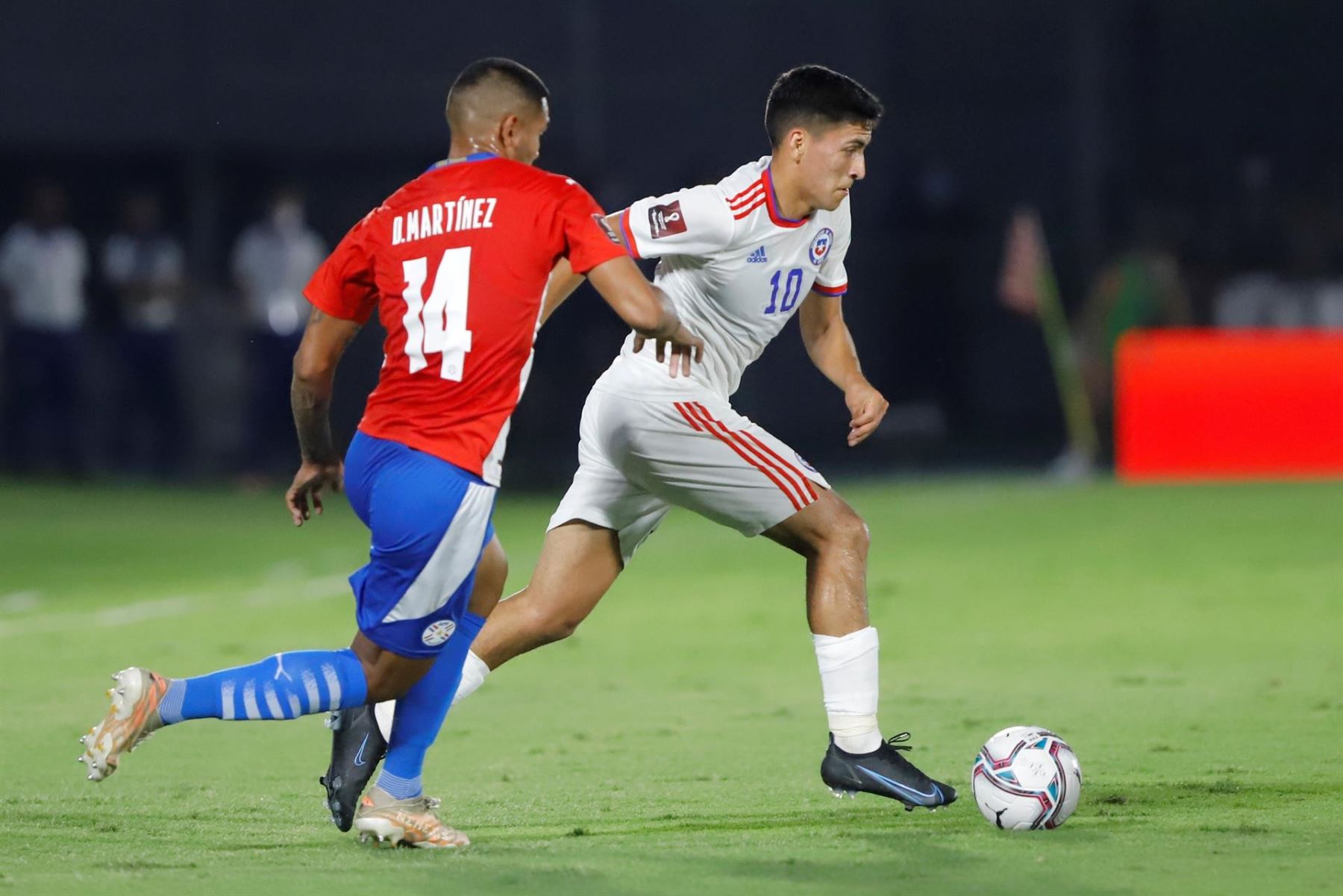 Catar 2022: Paraguay y Chile empatan sin goles en el primer tiempo