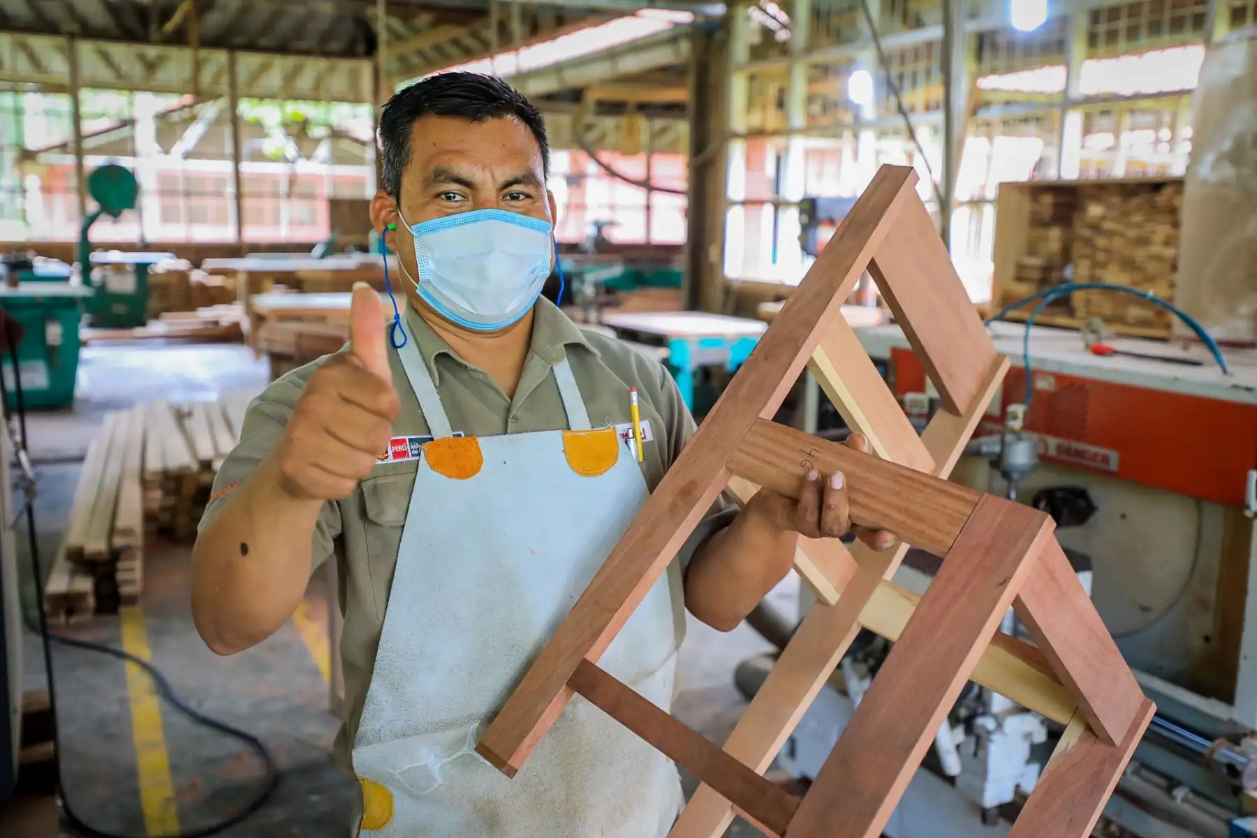Su implementación demandó una inversión de tres millones y el CITE forestal Pucallpa viene recibiendo capacitación para su uso mediante un convenio interinstitucional con Pro Bosques de la Agencia de los Estados Unidos para el Desarrollo Internacional (USAID). Foto: Produce