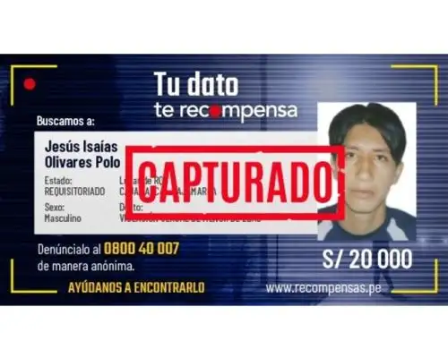 Policía Nacional capturó en Madre de Dios a prófugo de la justicia buscado por el delito de violación sexual.