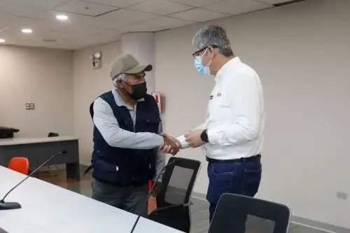 Viceministro Santa María dialogó con dirigentes populares de Villa El Salvador.