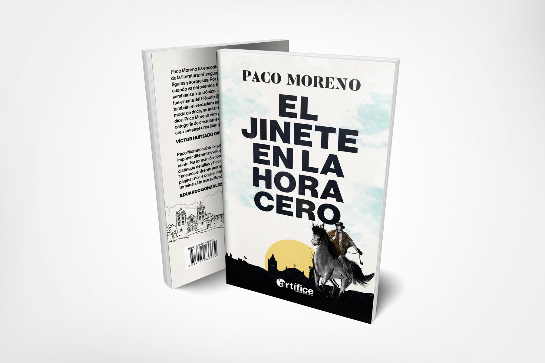 Paco Moreno publica novela histórica "El jinete en la hora cero".